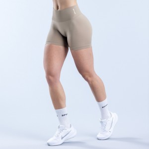 DFYNE Defy 4.5" Shorts Dame Beige | JU2435869