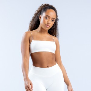 DFYNE Defy Strappy Sports BH Dame Hvide | NM0462871