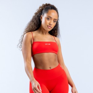 DFYNE Defy Strappy Sports BH Dame Orange | UM2958746
