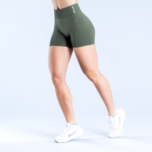 DFYNE Dynamic 4.5" Shorts Dame Olivengrøn | SW4678903