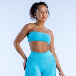 DFYNE Ignite Bandeau Sports BH Dame Lyseturkis | KC4610279