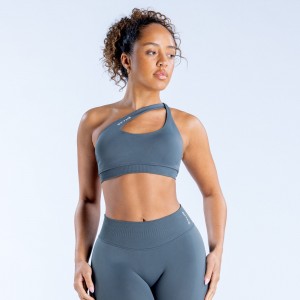 DFYNE Impact Asymmetric Sports BH Dame Grå | EW5812306