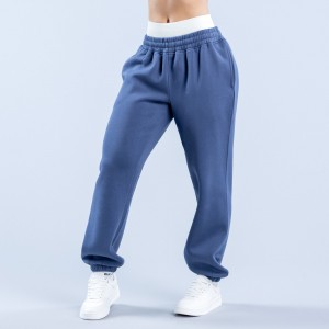 DFYNE Revive Heavy Weight Joggingbukser Dame Mørkeblå | MN6105923