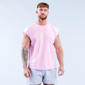 DFYNE Signature Tank Top Herre Lyselyserød Lyserød | CE5812067