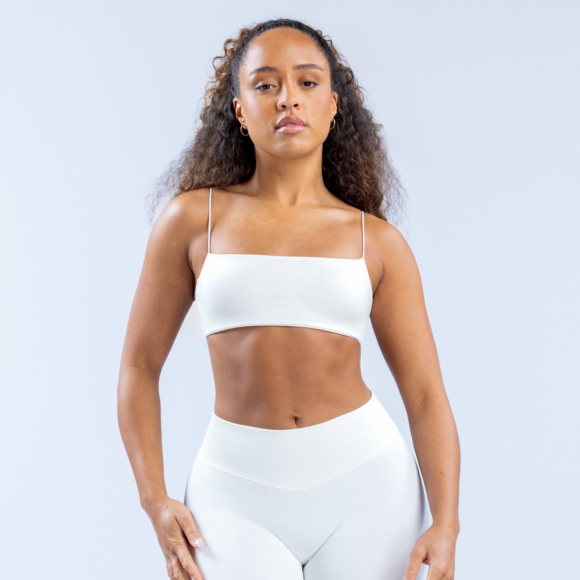 DFYNE Defy Strappy Sports BH Dame Hvide | NM0462871