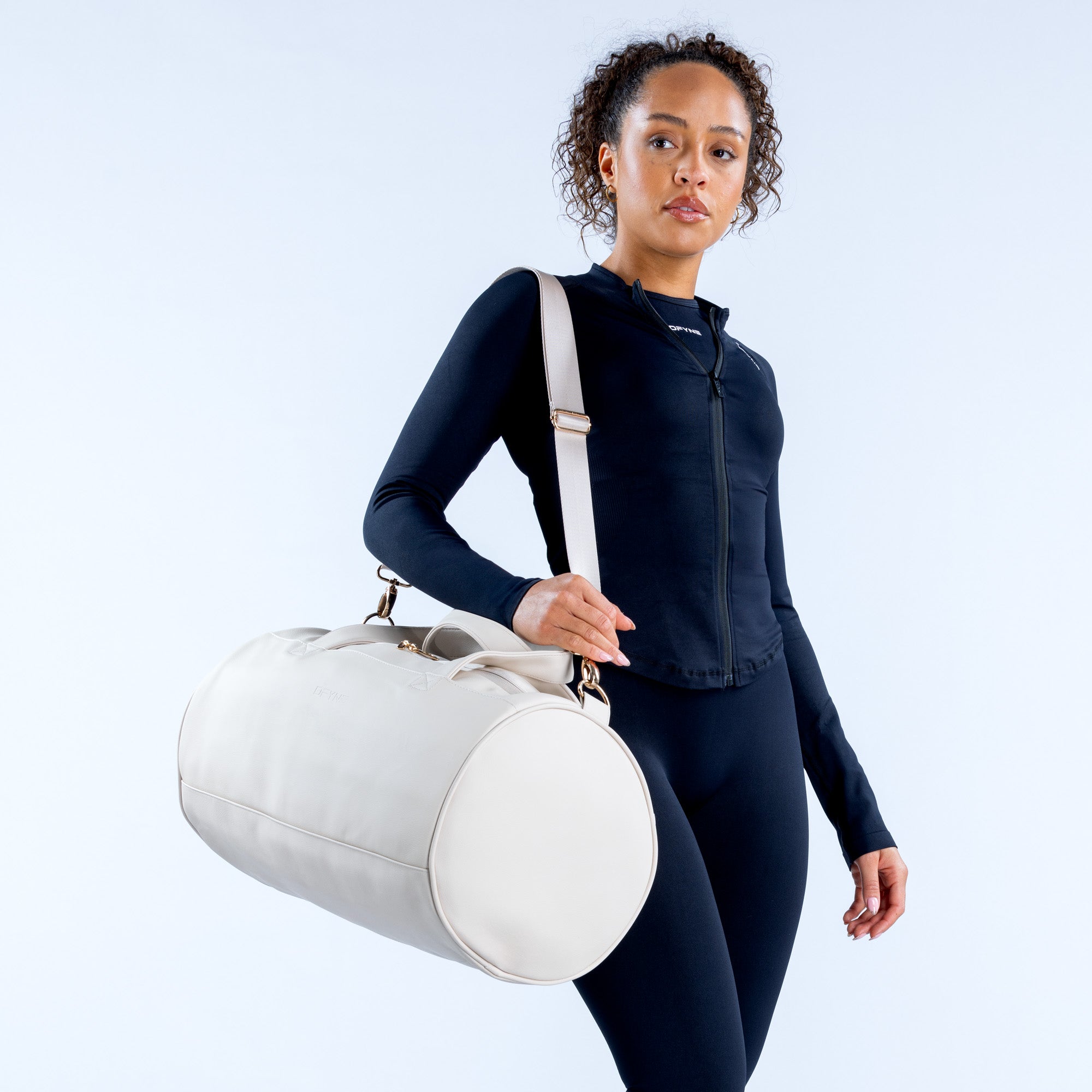 DFYNE Duffel Taske Dame Hvide | UI8341026