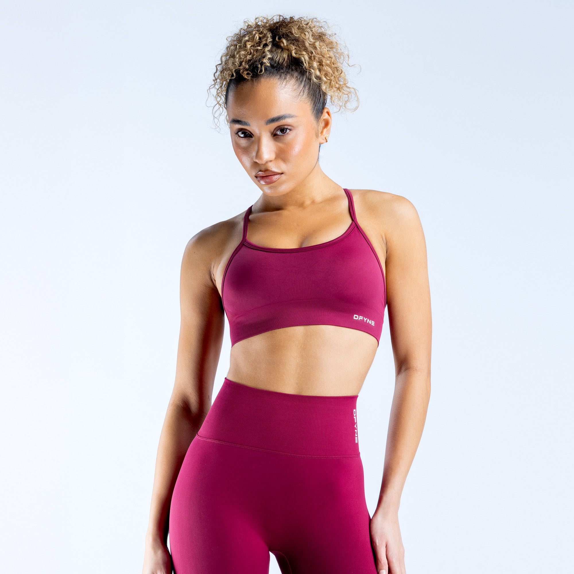 DFYNE Dynamic Backless Sports BH Dame Fuchsia | YL5816709