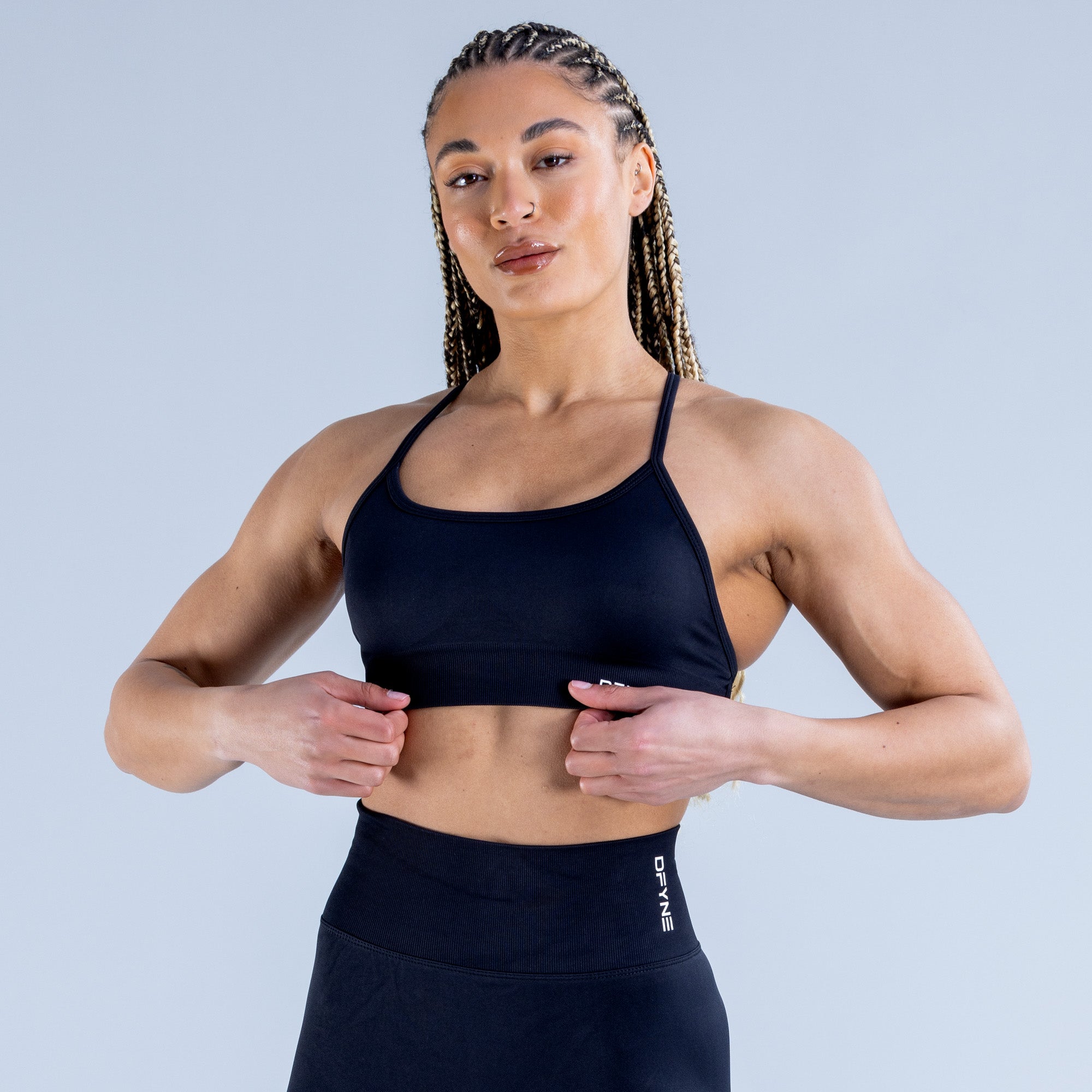DFYNE Dynamic Backless Sports BH Dame Sort | CR8967120