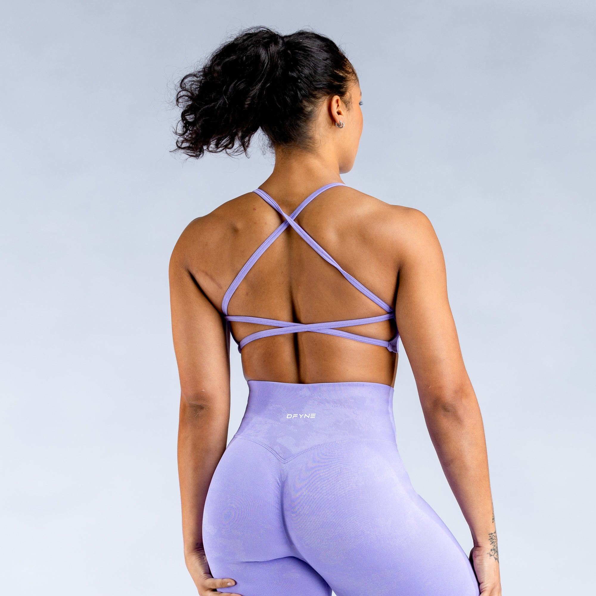 DFYNE Dynamic Mist Backless Sports BH Dame Hvide | NZ4915706