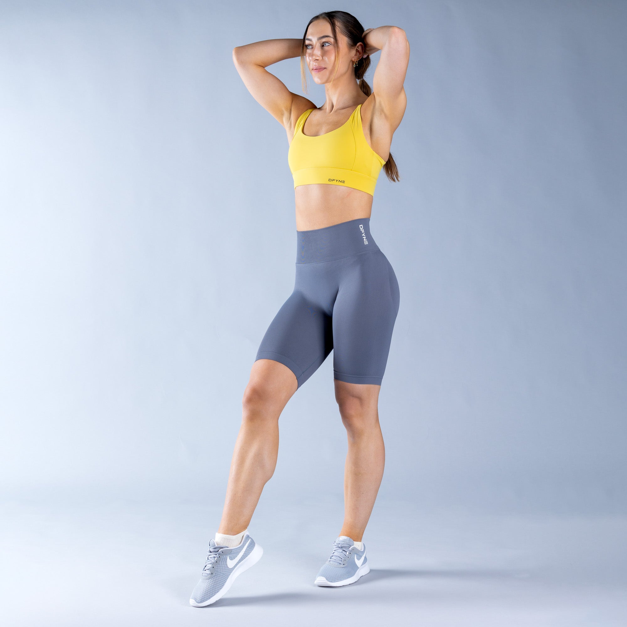 DFYNE Dynamic Shorts Dame Mørkegrå | MG2987461