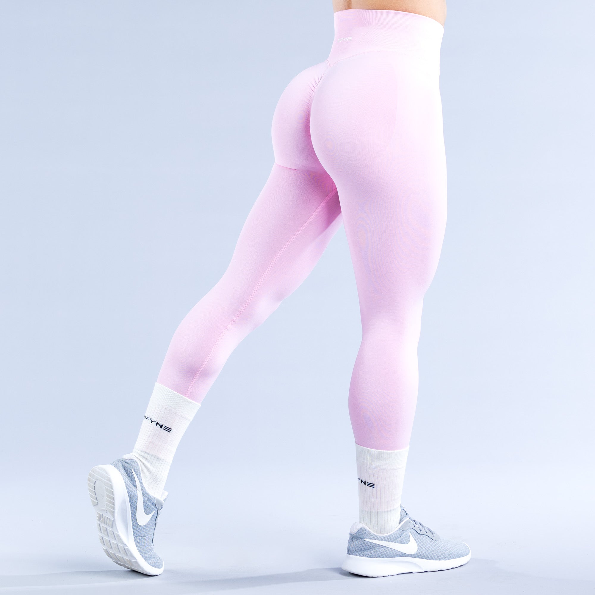 DFYNE Dynamic Tights Dame Lyselyserød Lyserød | AM5876230