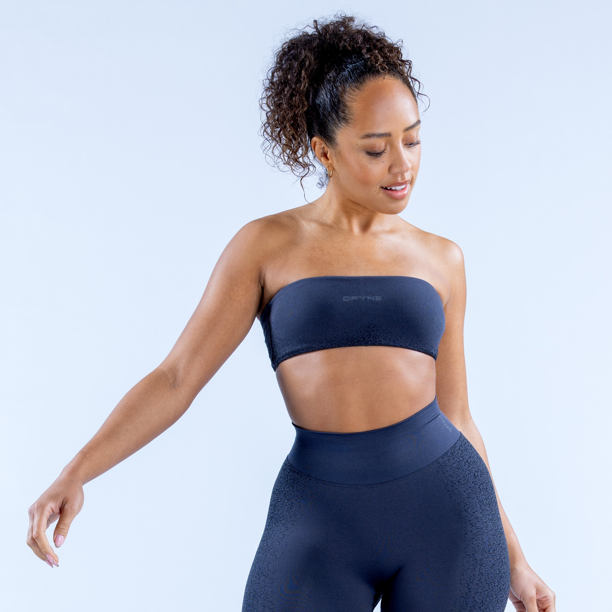 DFYNE Ignite Bandeau Sports BH Dame Grå | XE9258734