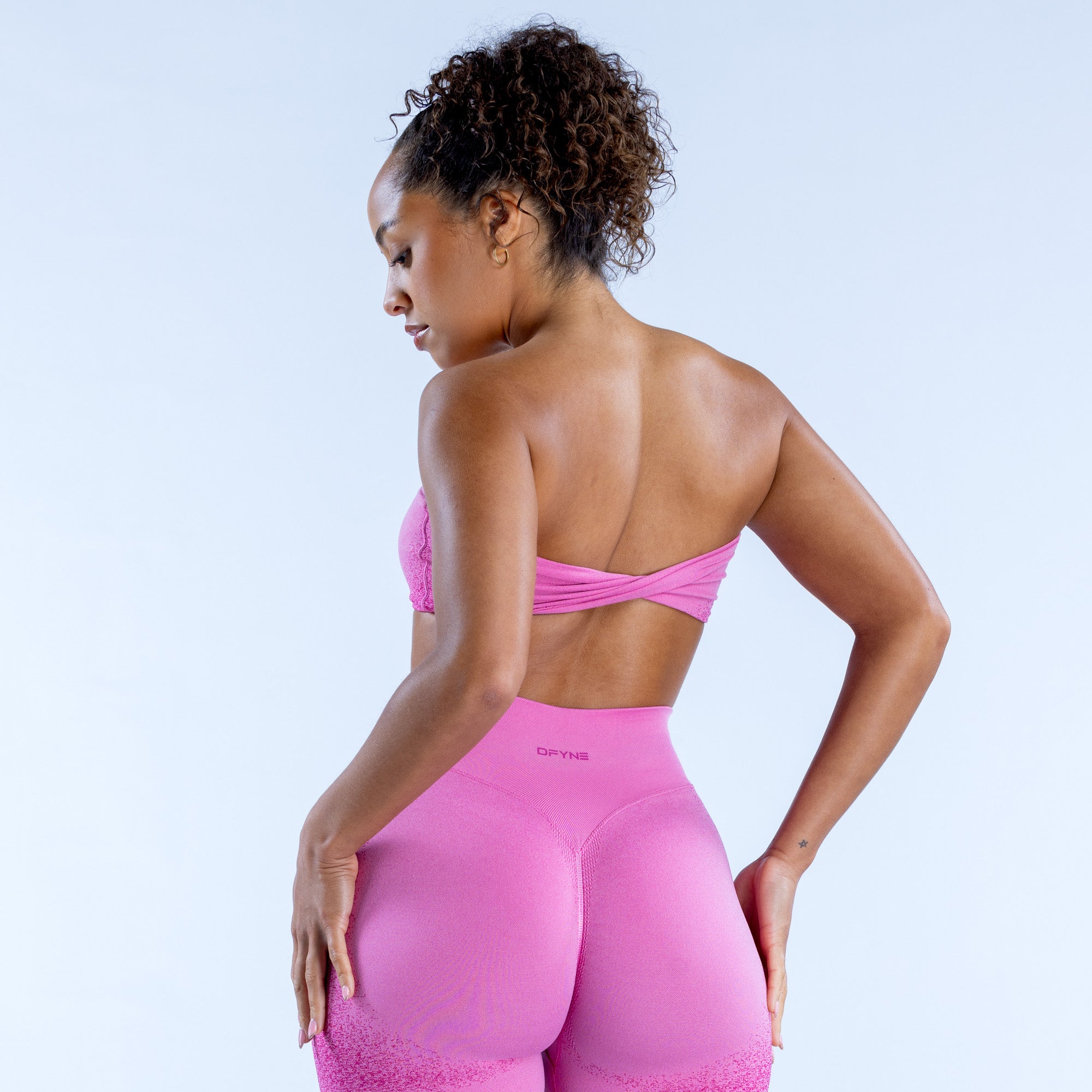 DFYNE Ignite Bandeau Sports BH Dame Lyserød | BQ2870946