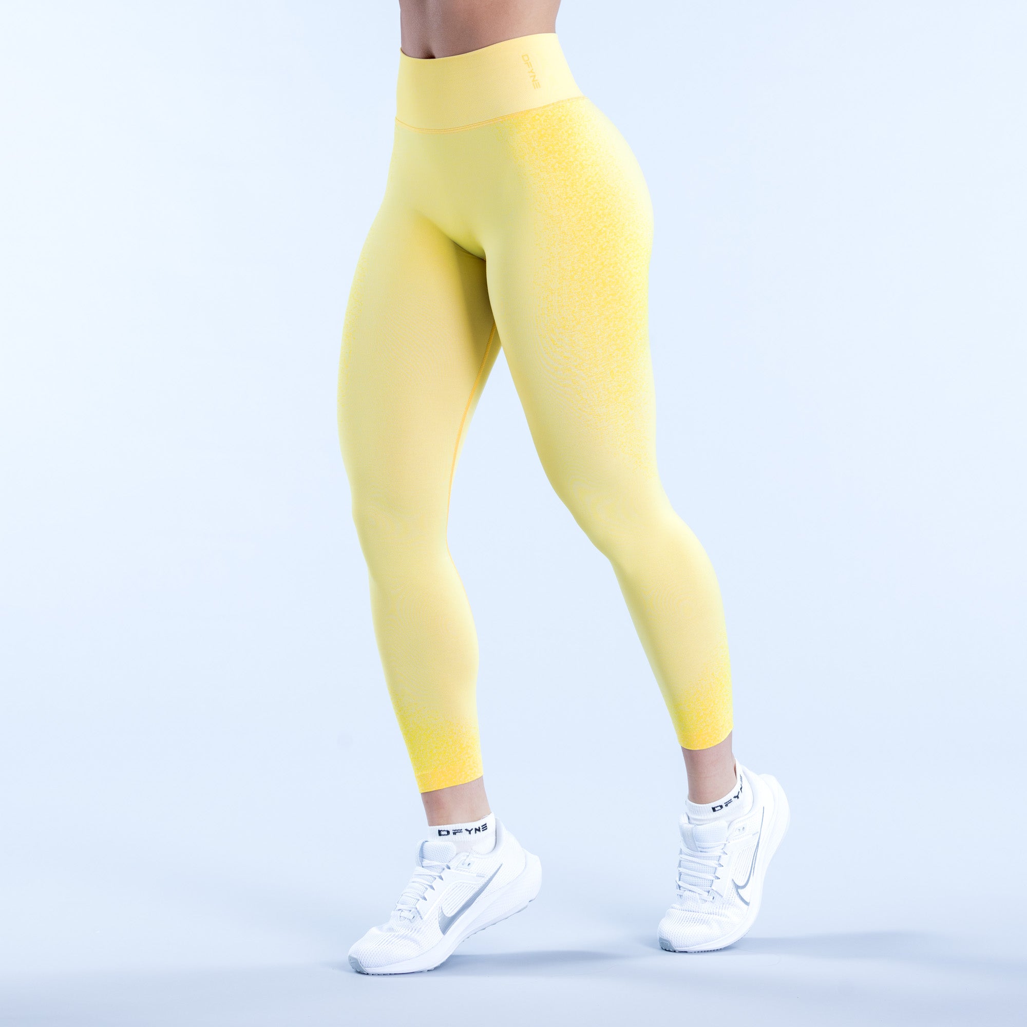 DFYNE Ignite Tights Dame Citron | XN8756190