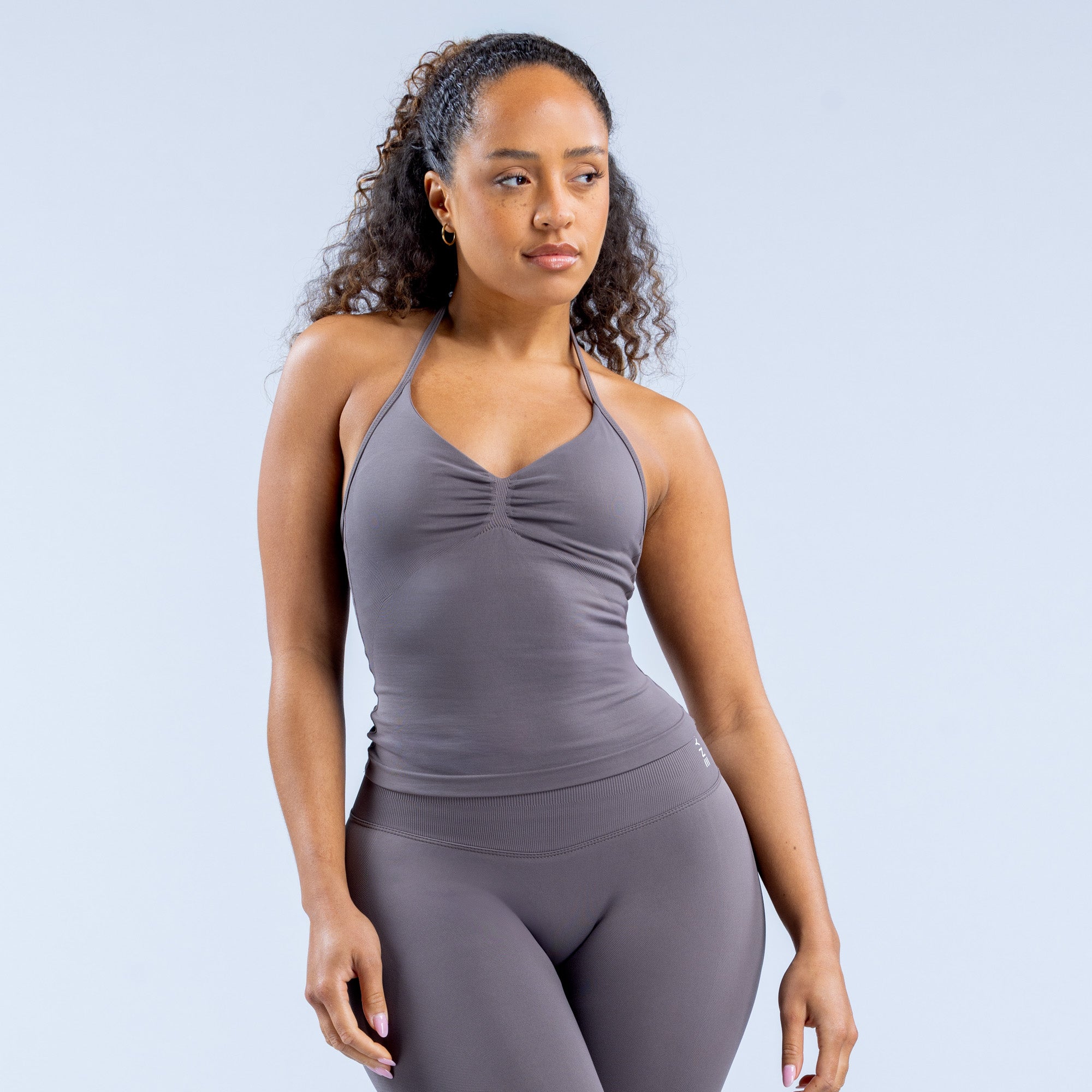 DFYNE Impact Longline Strappy Top Dame Lilla | VH7589164