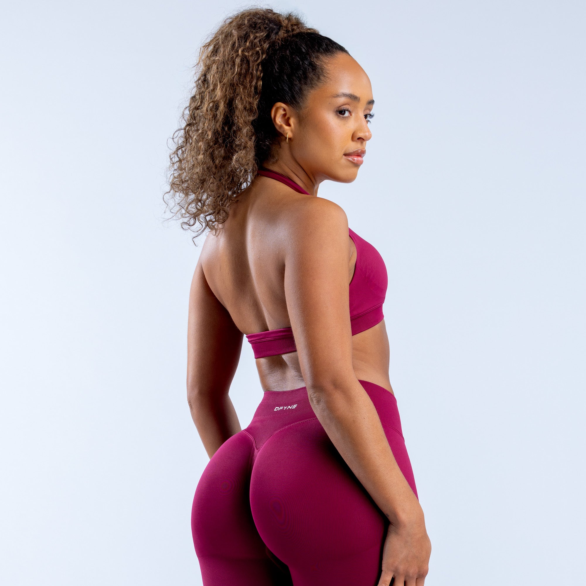 DFYNE Impact Sports BH Dame Fuchsia | WM3706298