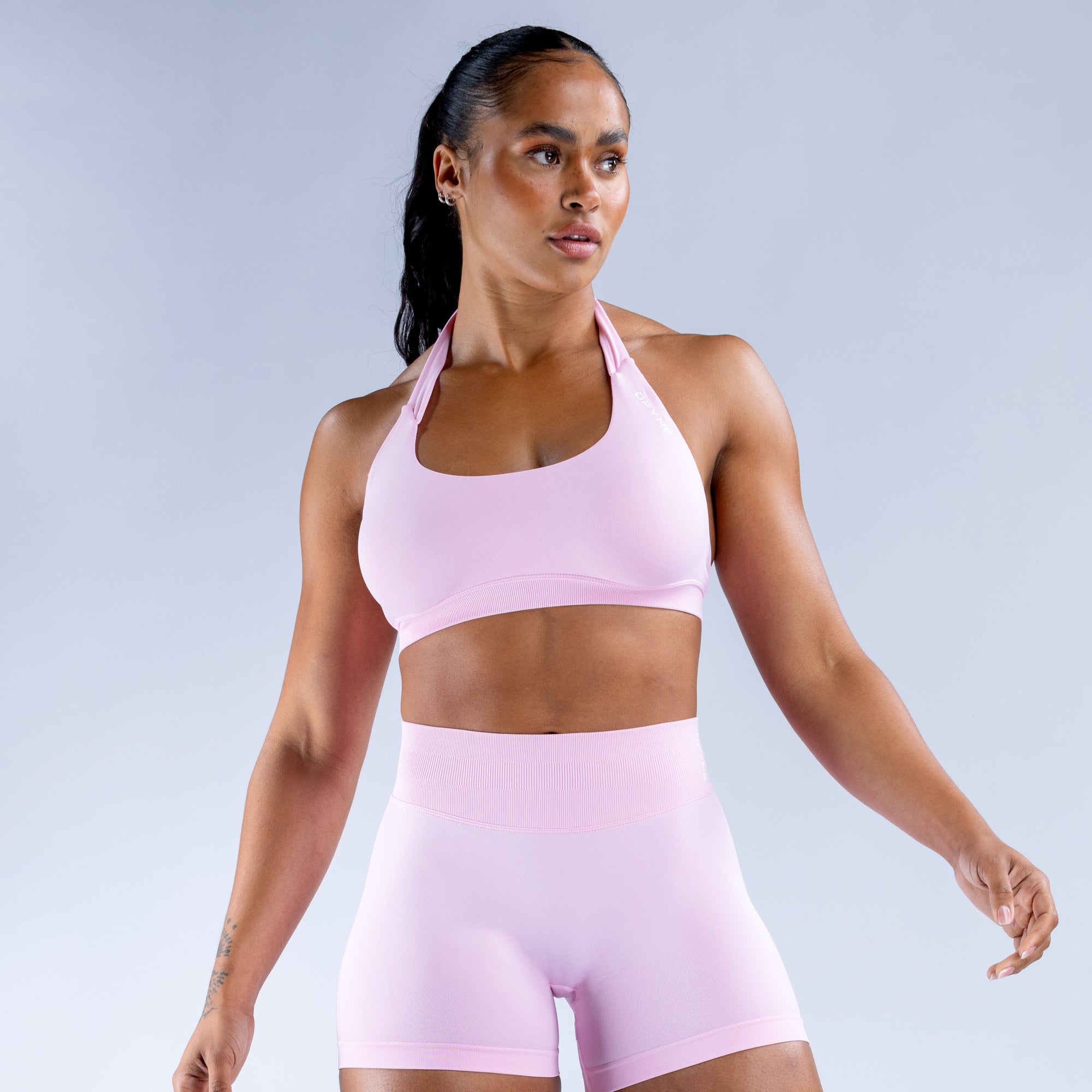 DFYNE Impact Sports BH Dame Lyselyserød Lyserød | NJ3068924
