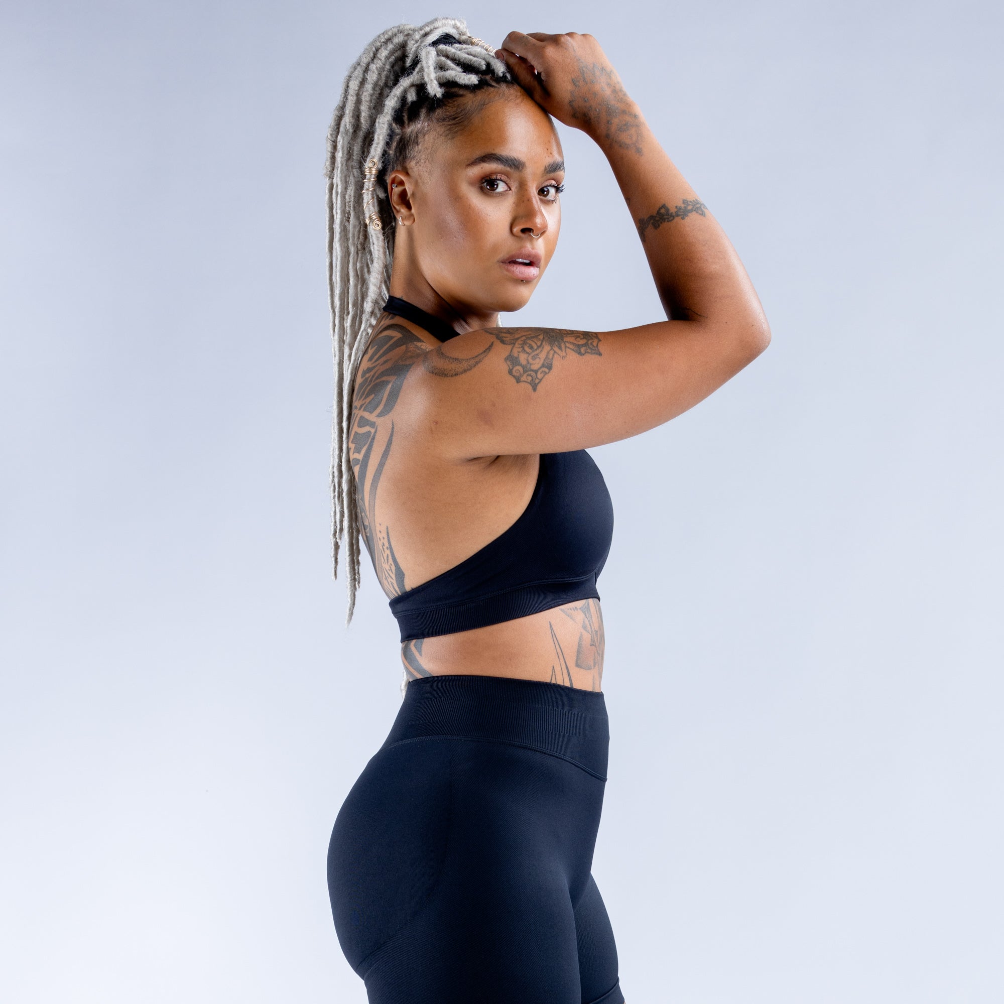 DFYNE Impact Sports BH Dame Sort | EH1638290