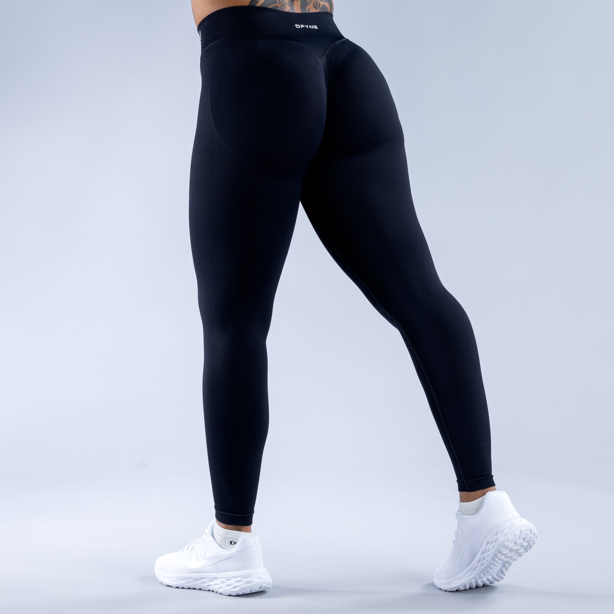 DFYNE Impact Tights Dame Sort | BN7419528
