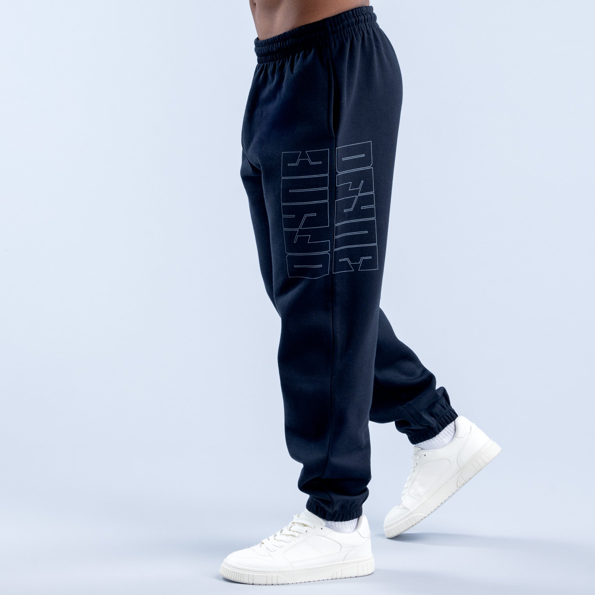 DFYNE Recharge Graphic Joggingbukser Herre Sort | QW5684279