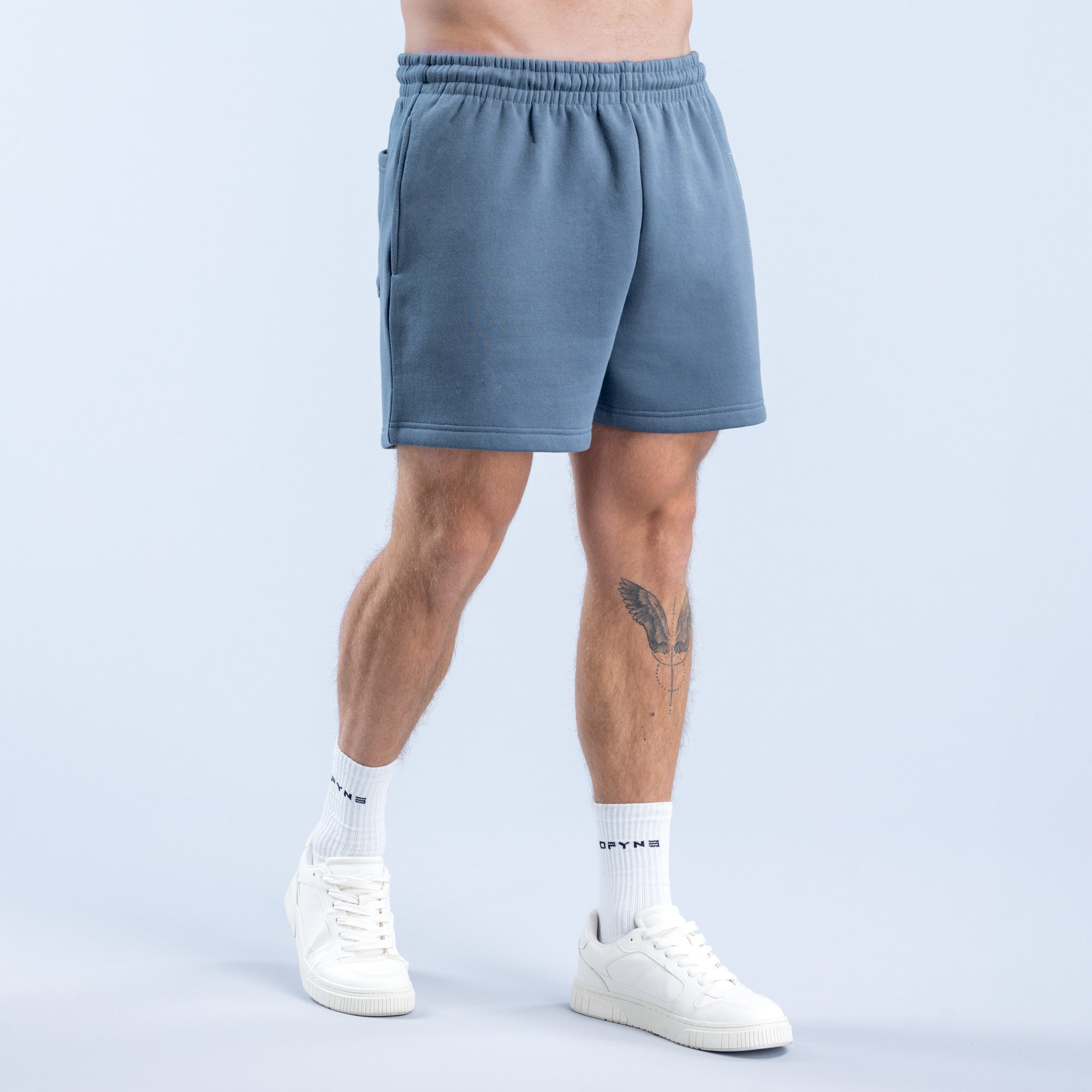 DFYNE Recharge Graphic Shorts Herre Grå | UK6813549