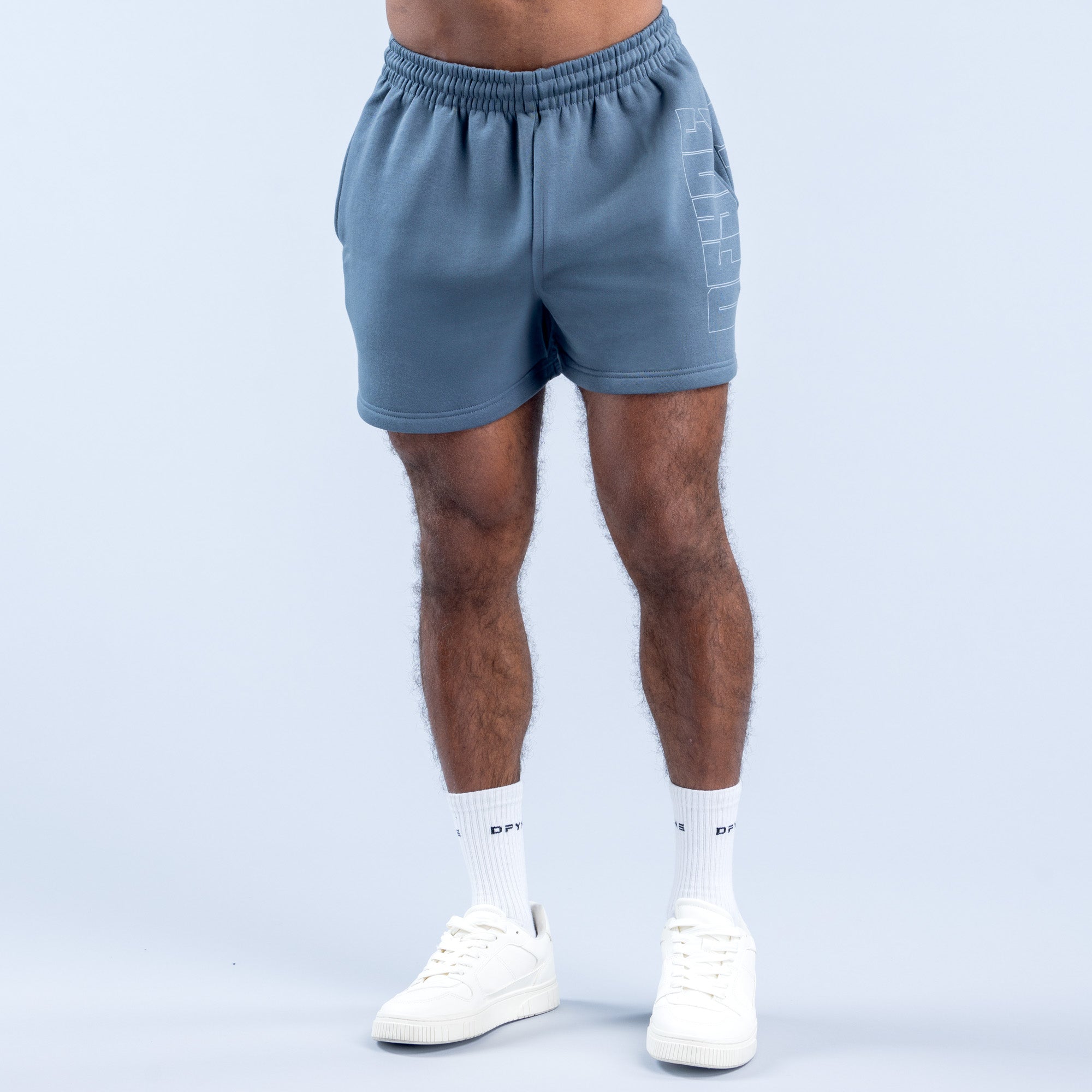 DFYNE Recharge Graphic Shorts Herre Grå | UK6813549