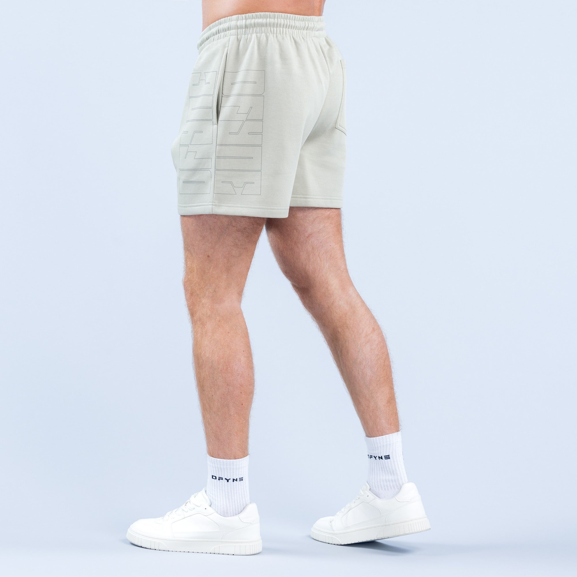 DFYNE Recharge Graphic Shorts Herre Grå | QJ2907365