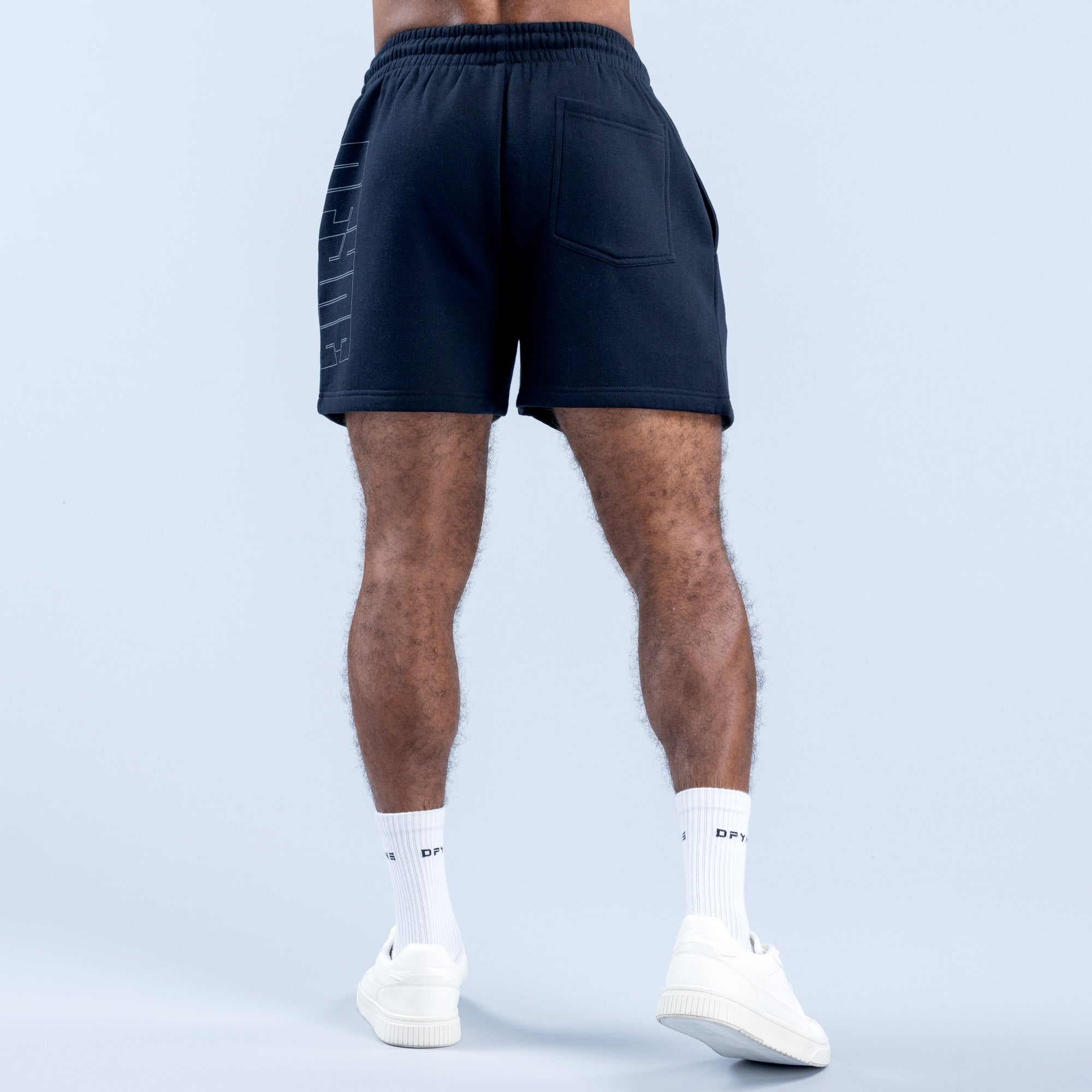 DFYNE Recharge Graphic Shorts Herre Sort | XL7241603