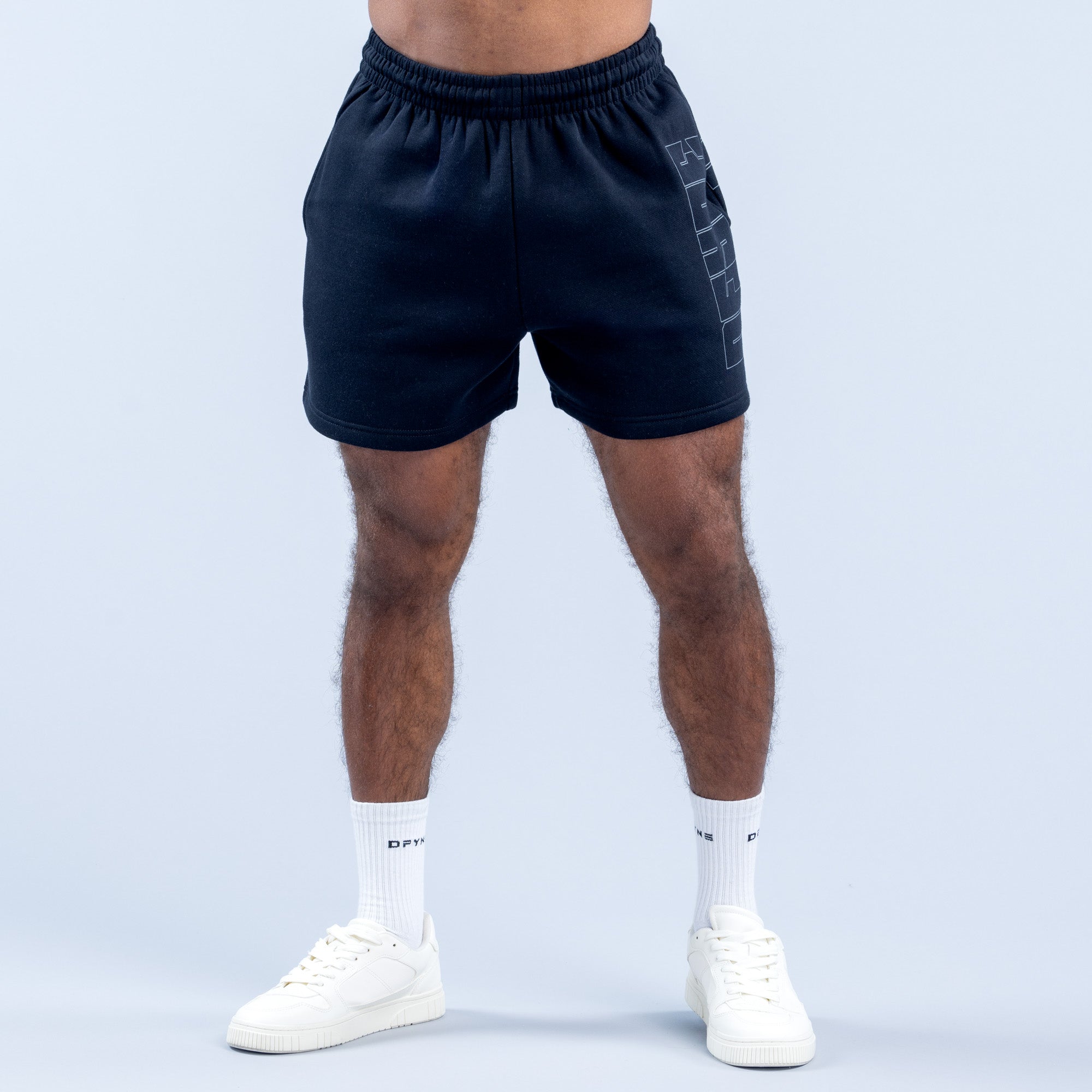 DFYNE Recharge Graphic Shorts Herre Sort | XL7241603