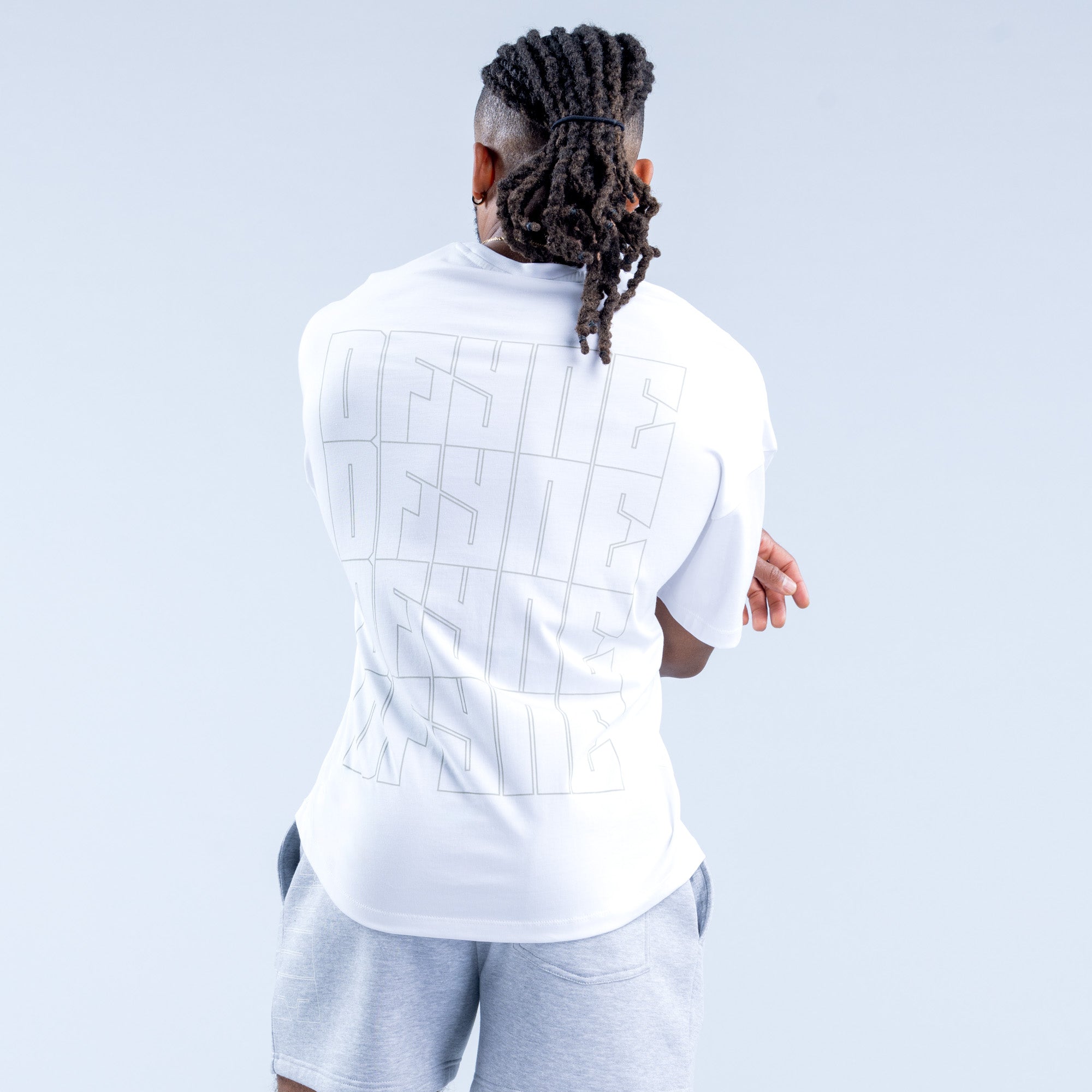 DFYNE Recharge Graphic T-Shirt Herre Hvide | TX5961234
