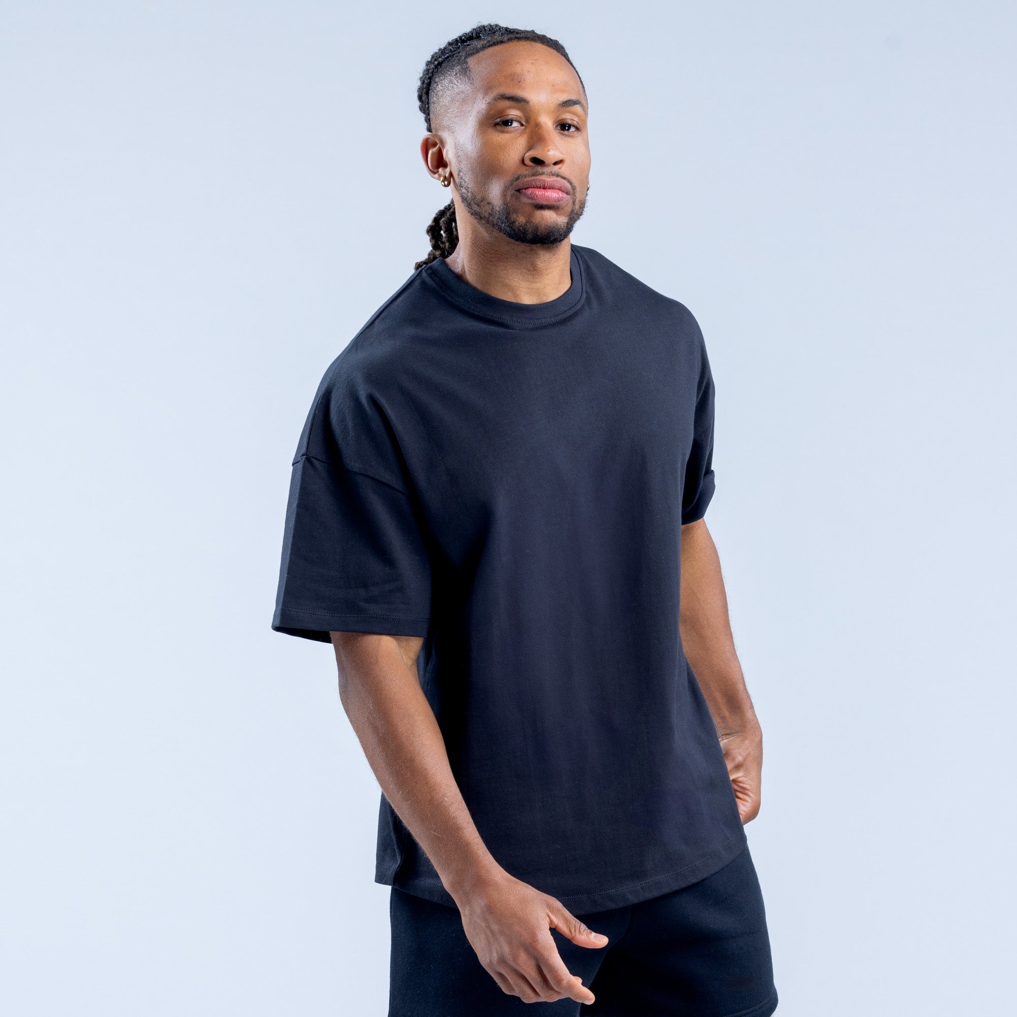DFYNE Recharge Graphic T-Shirt Herre Sort | JL5903612