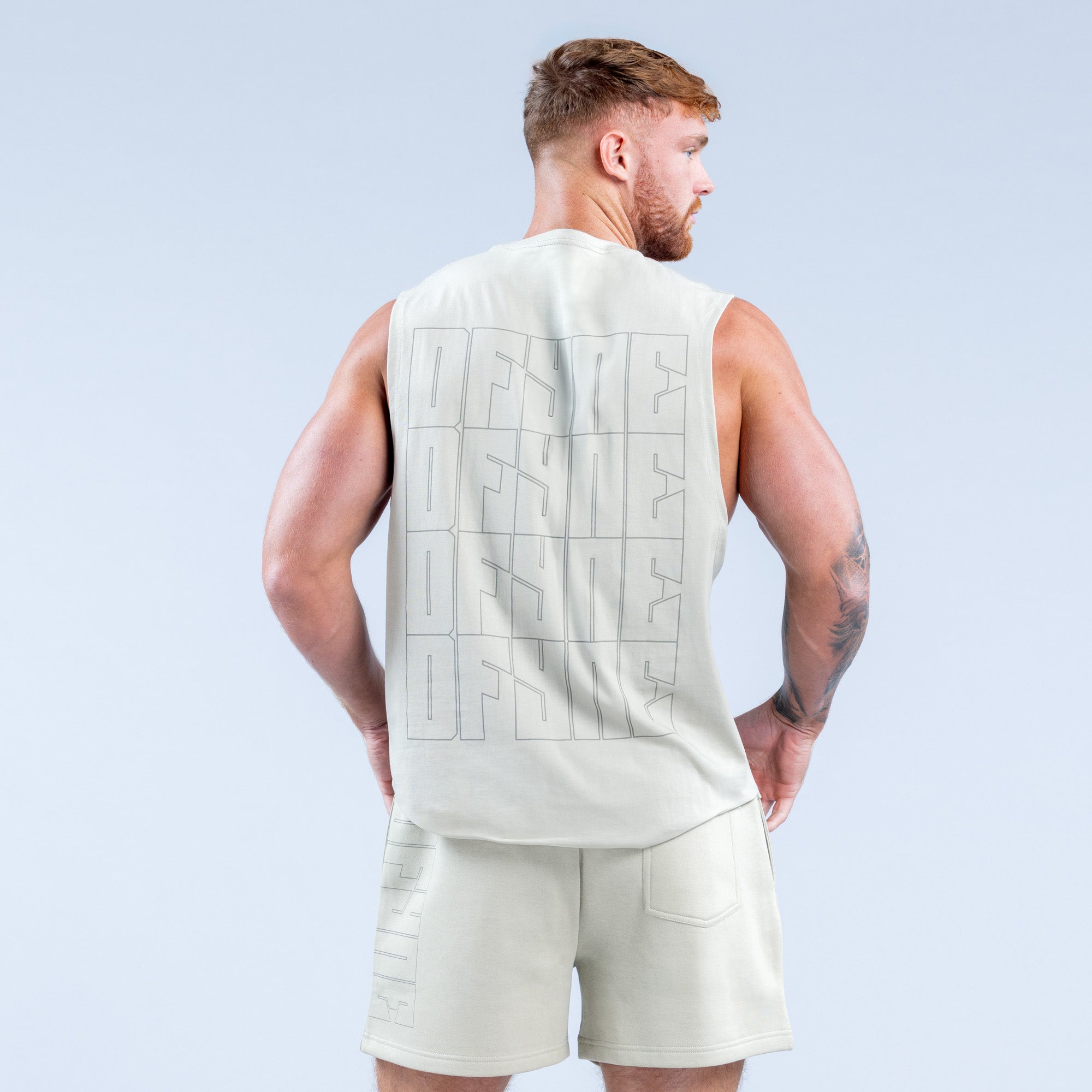 DFYNE Recharge Graphic Tank Top Herre Grå | CL5249830