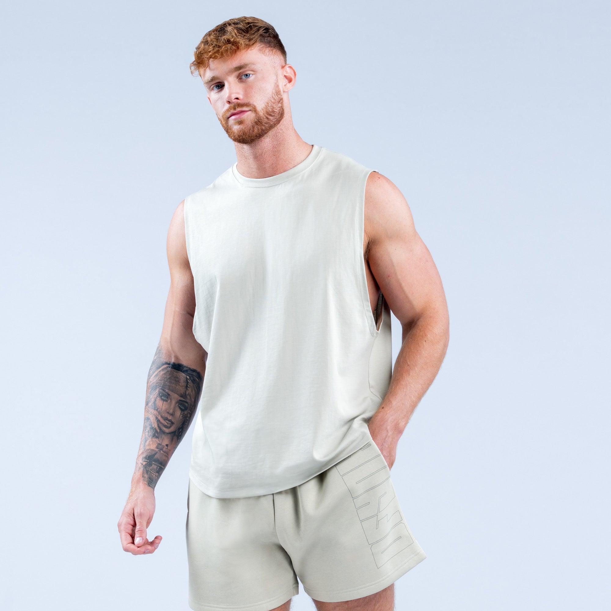 DFYNE Recharge Graphic Tank Top Herre Grå | CL5249830