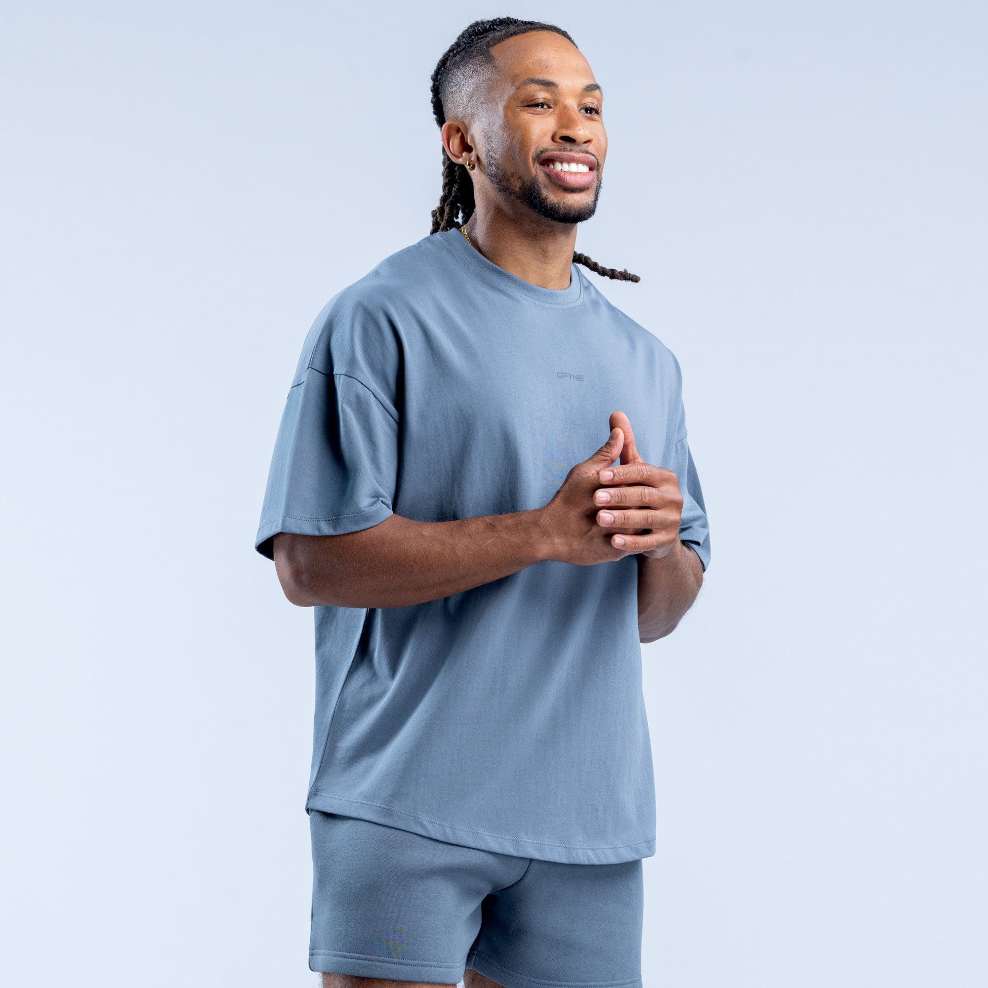 DFYNE Recharge T-Shirt Herre Grå | FU9634152