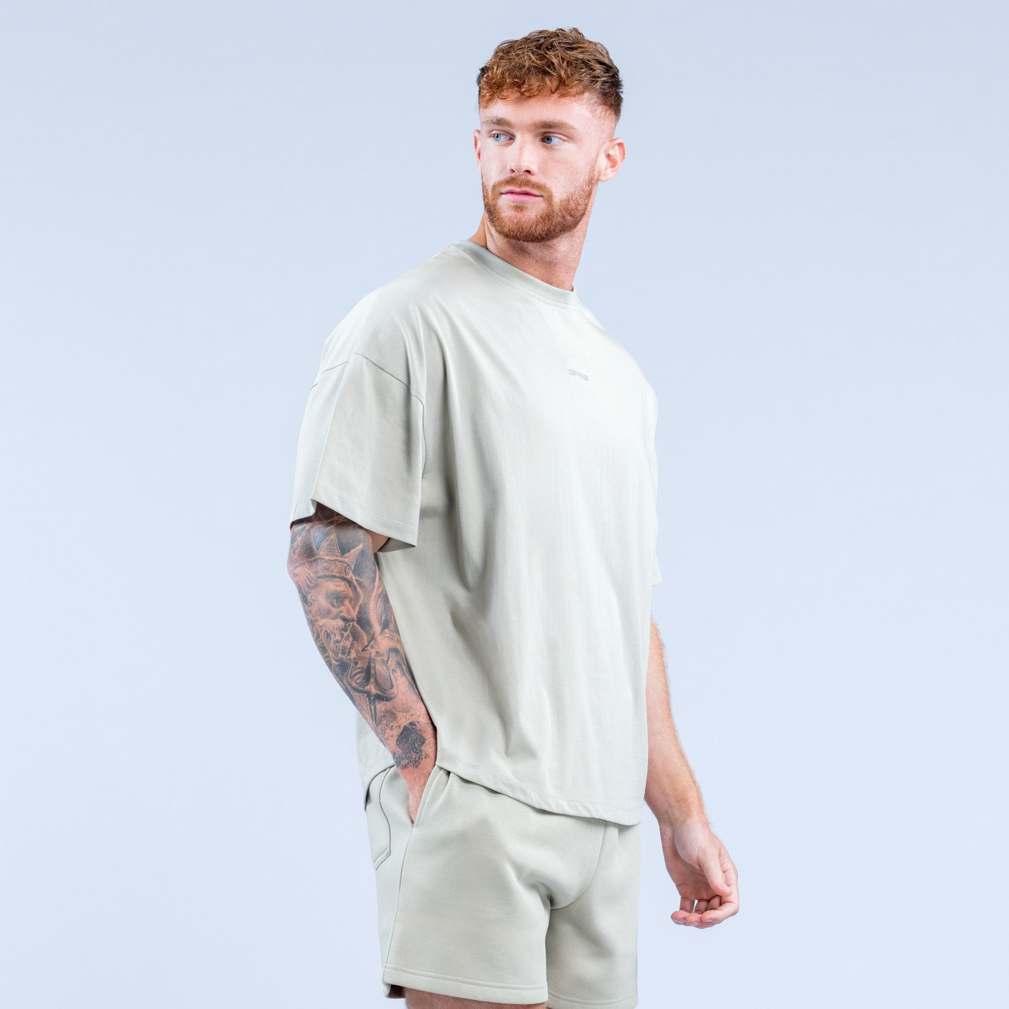DFYNE Recharge T-Shirt Herre Grå | UN7592634