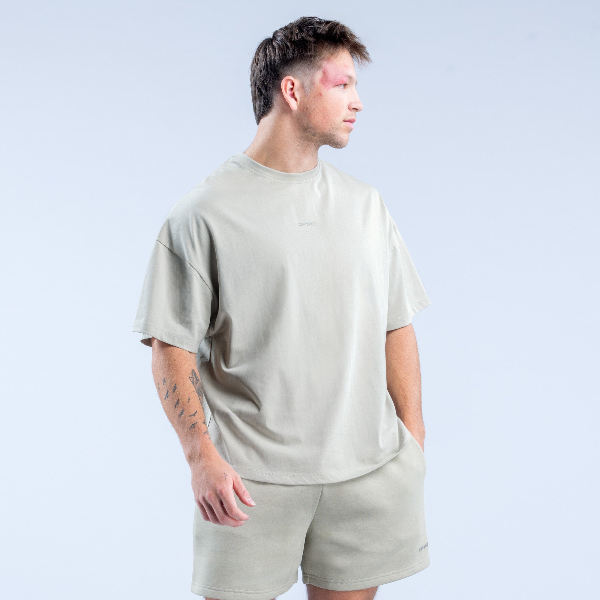 DFYNE Recharge T-Shirt Herre Grå | UN7592634