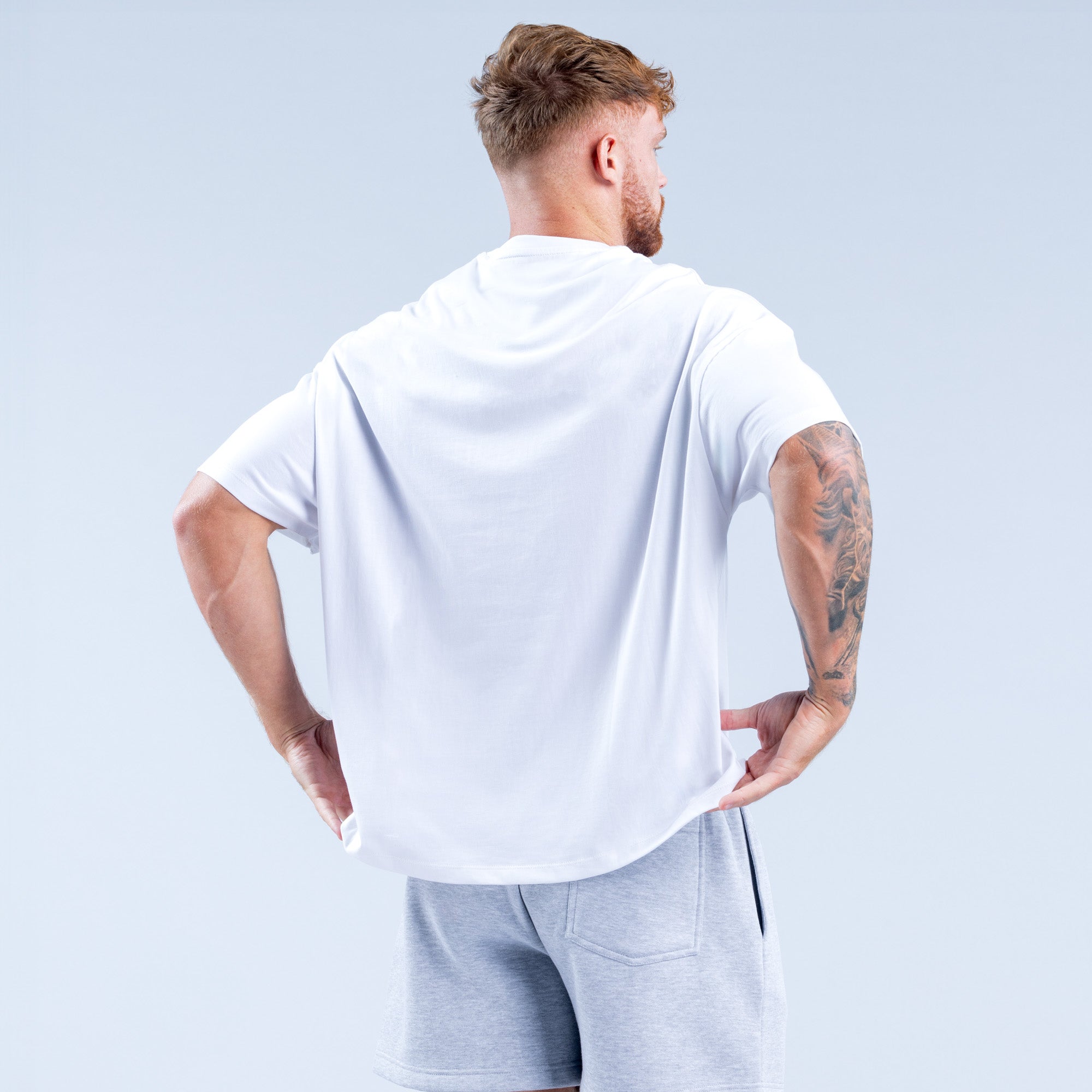 DFYNE Recharge T-Shirt Herre Hvide | FC8413592