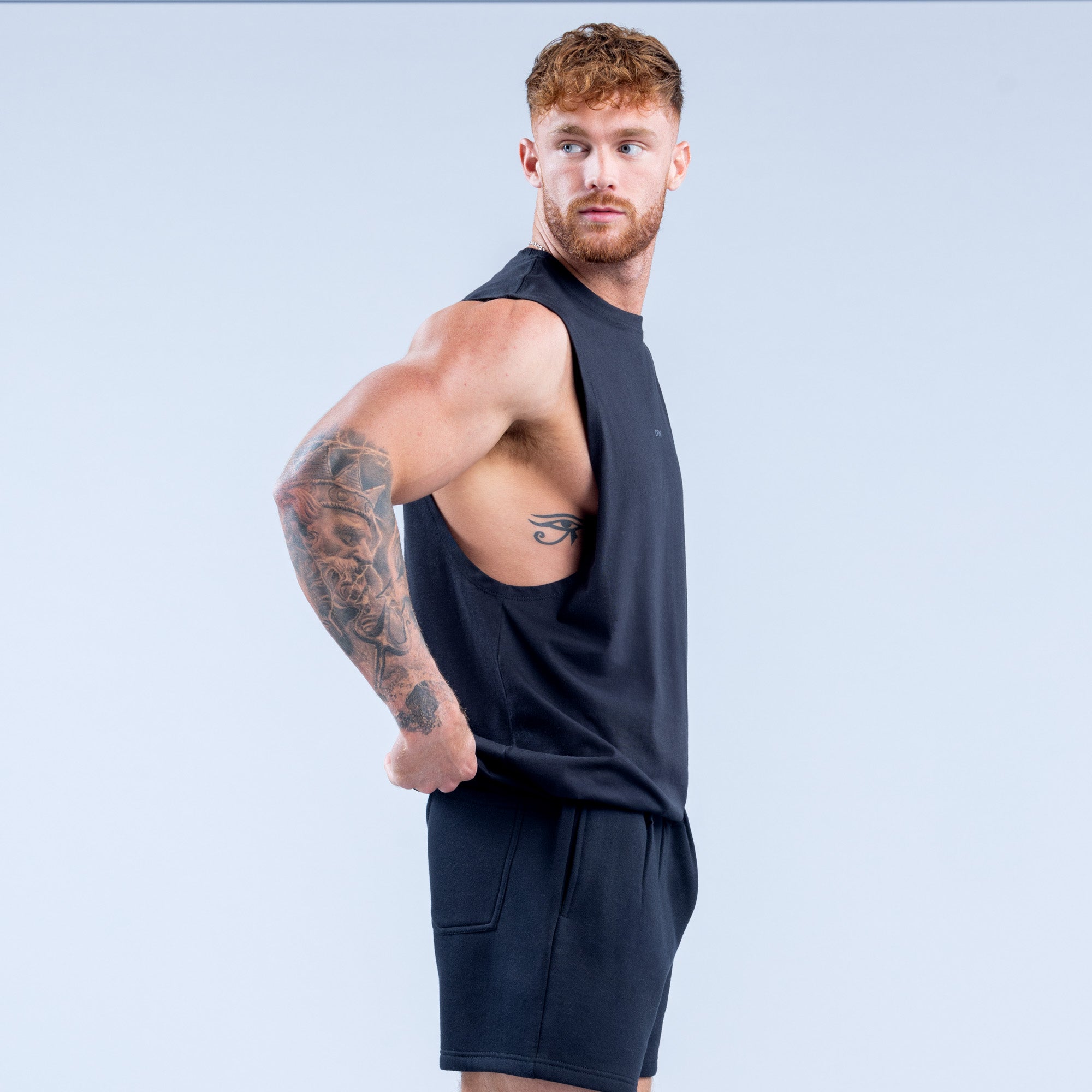 DFYNE Recharge Tank Top Herre Sort | LC1654382