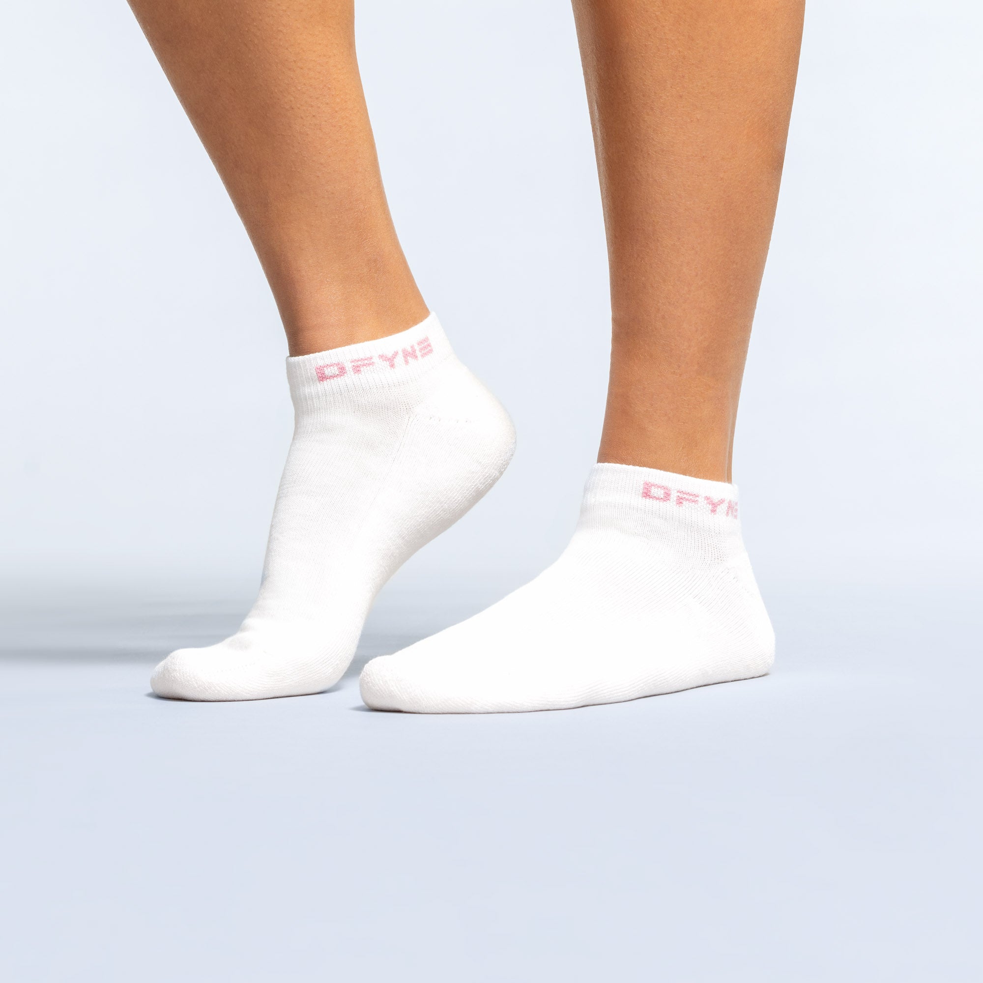 DFYNE Revive Ankle Sokker Dame Hvide Lyselyserød Lyserød | OZ4023879