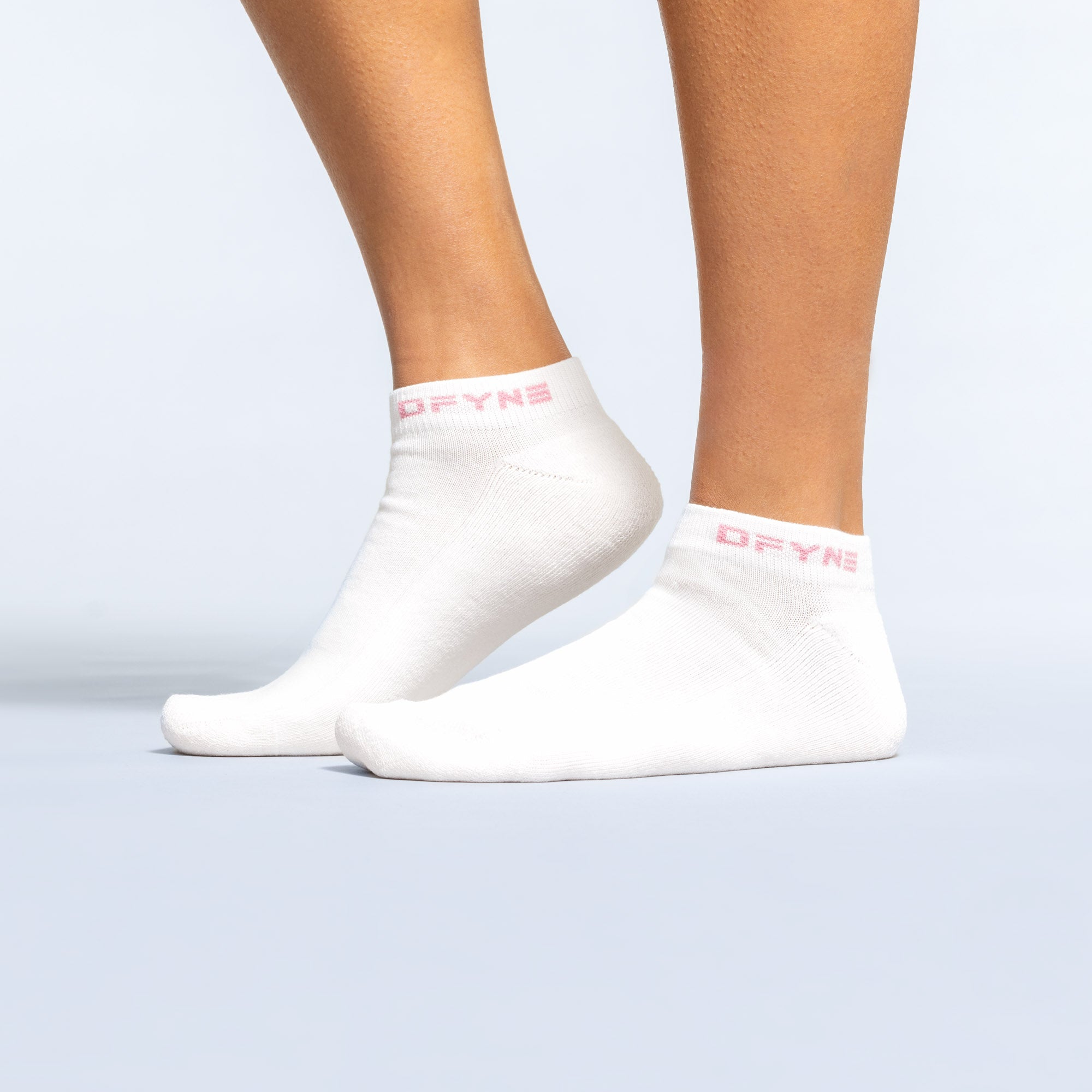 DFYNE Revive Ankle Sokker Dame Hvide Lyselyserød Lyserød | OZ4023879