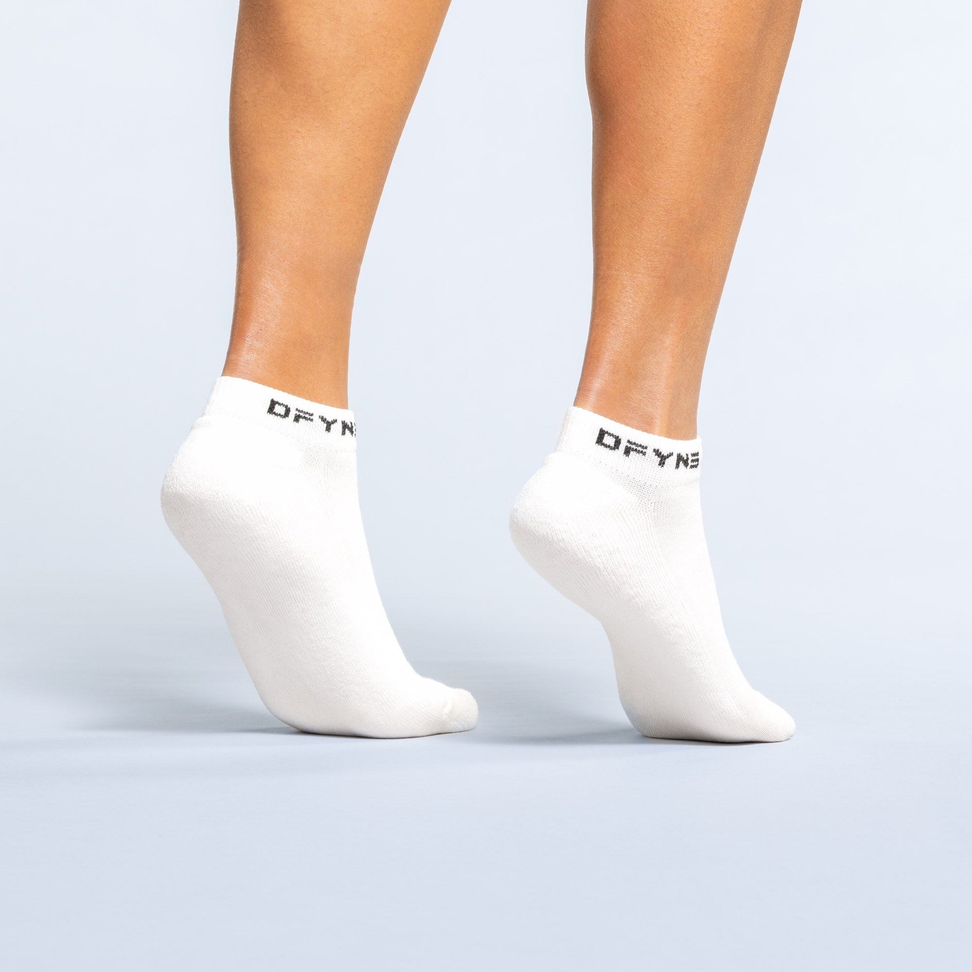 DFYNE Revive Ankle Sokker Dame Hvide Sort | EM6094578