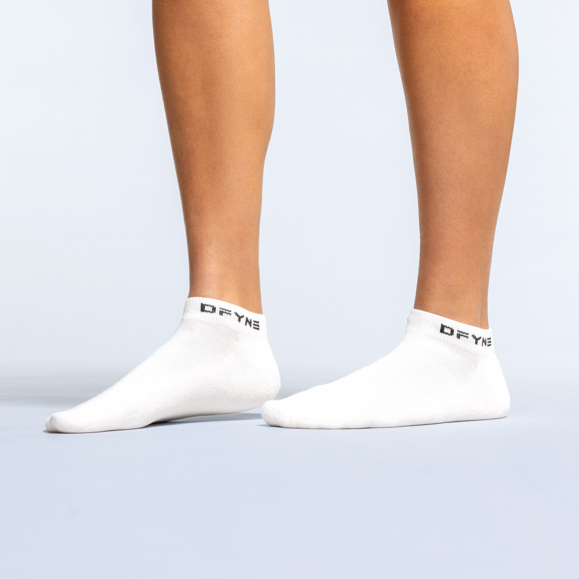 DFYNE Revive Ankle Sokker Dame Hvide Sort | EM6094578