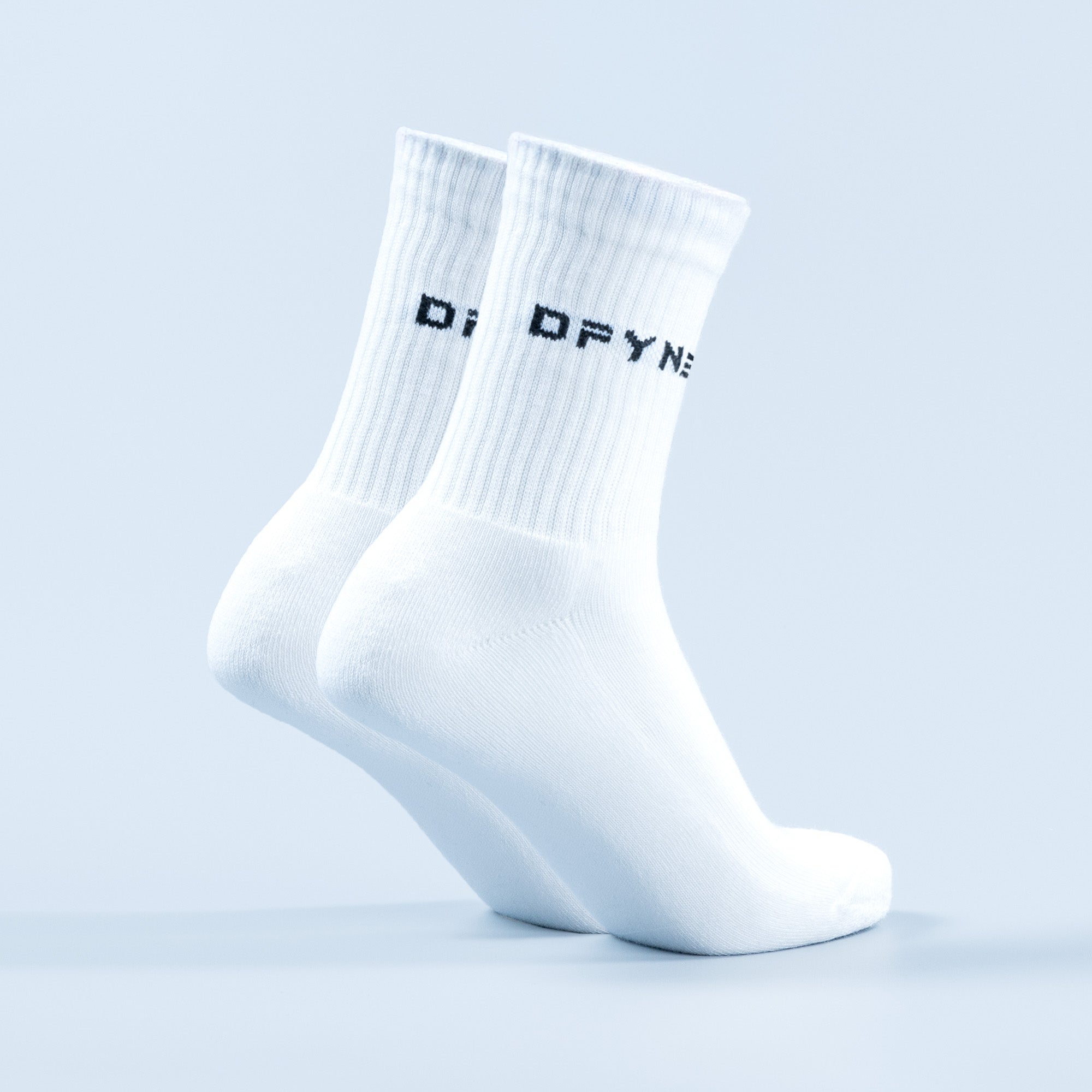 DFYNE Revive Crew Sokker Dame Hvide Sort | LD8067593