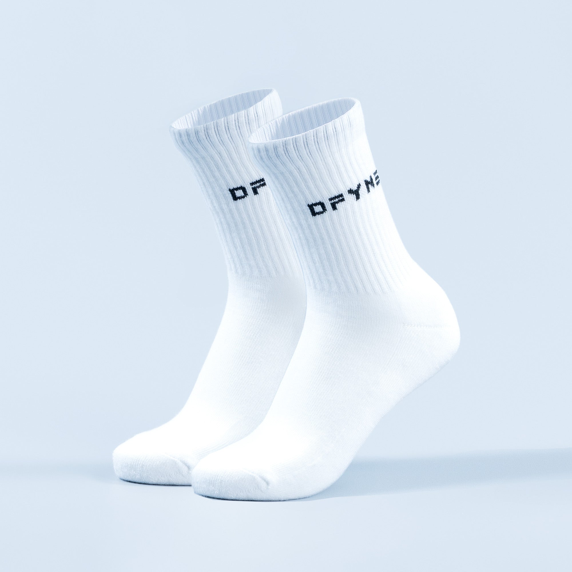 DFYNE Revive Crew Sokker Dame Hvide Sort | LD8067593