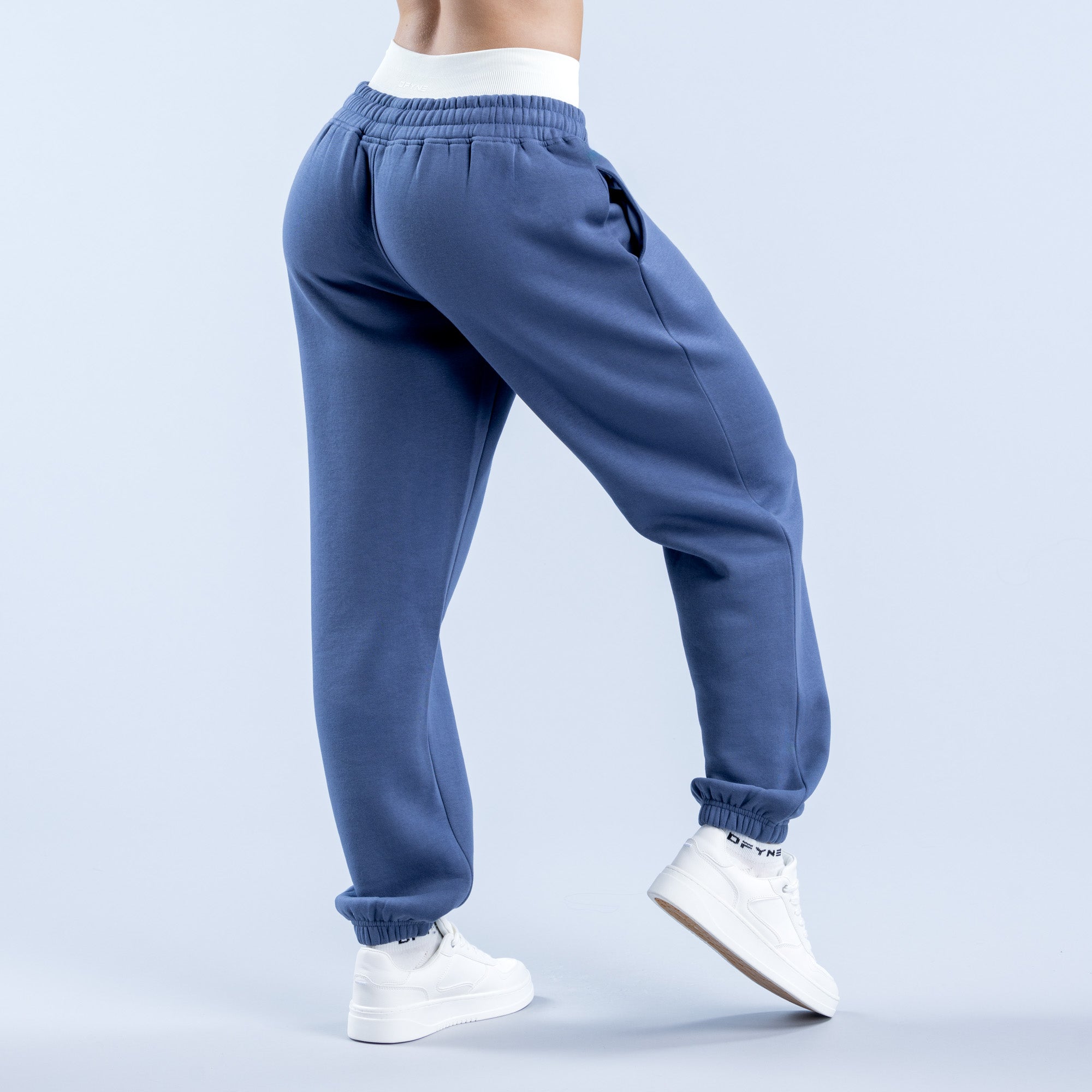 DFYNE Revive Heavy Weight Joggingbukser Dame Mørkeblå | MN6105923
