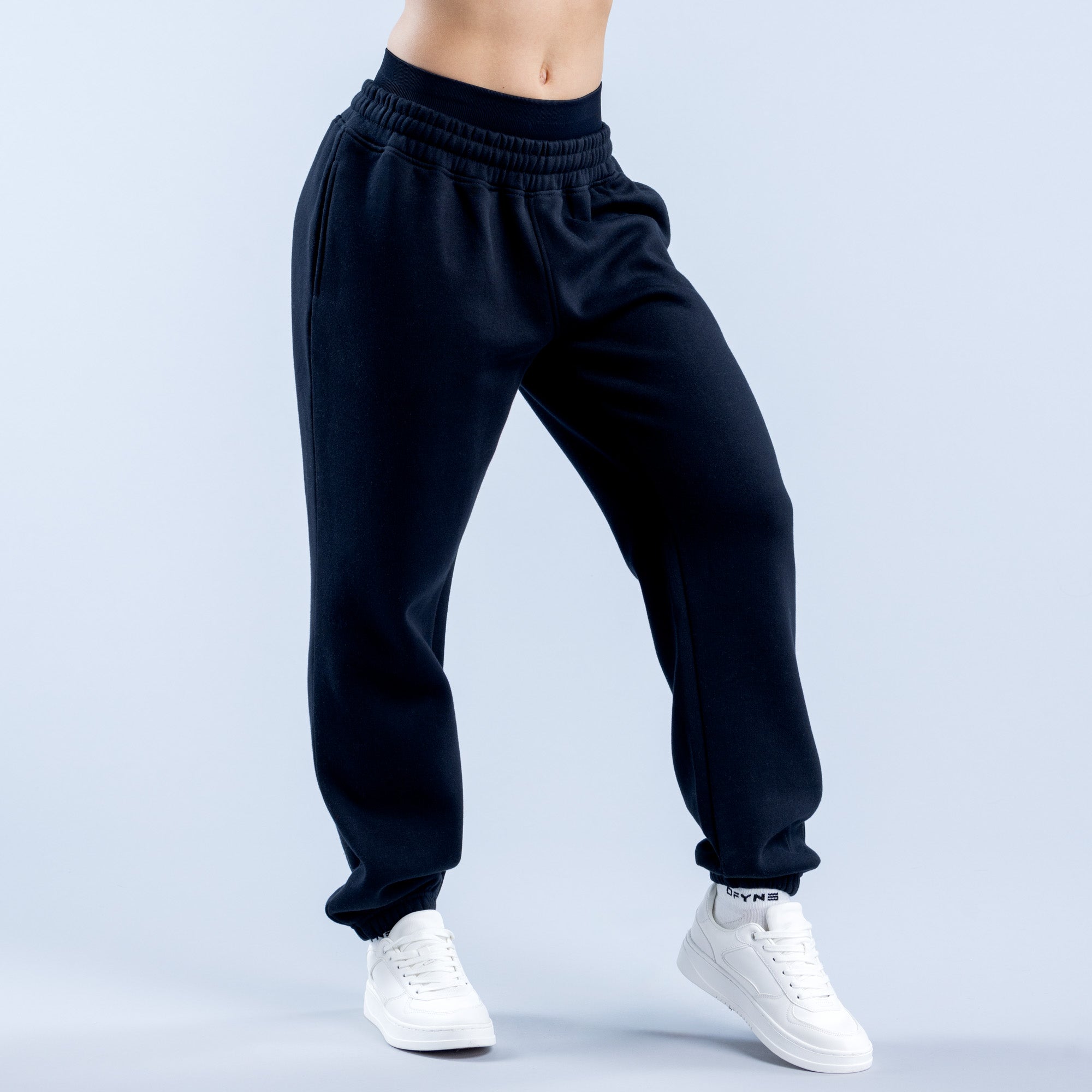 DFYNE Revive Heavy Weight Joggingbukser Dame Sort | MK0327541