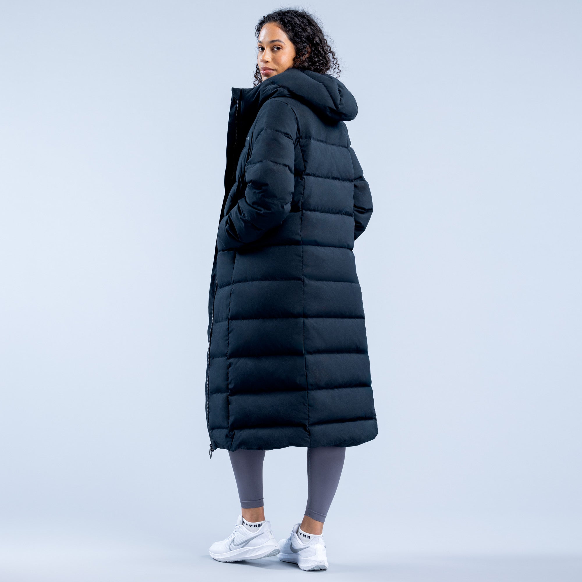 DFYNE Revive Long Down Jakker Dame Sort | VA4936801