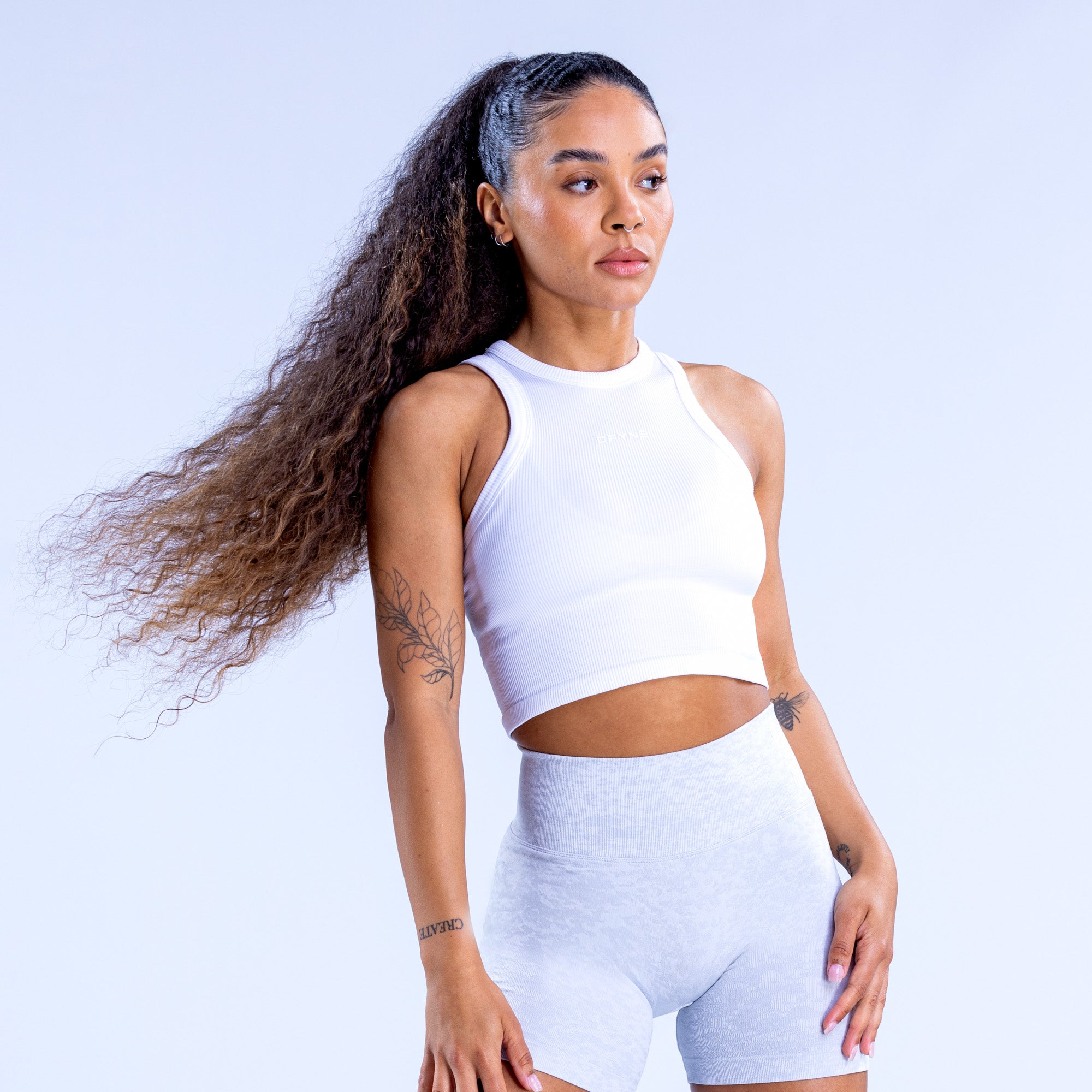 DFYNE Revive Racer Top Dame Hvide | LA3572140