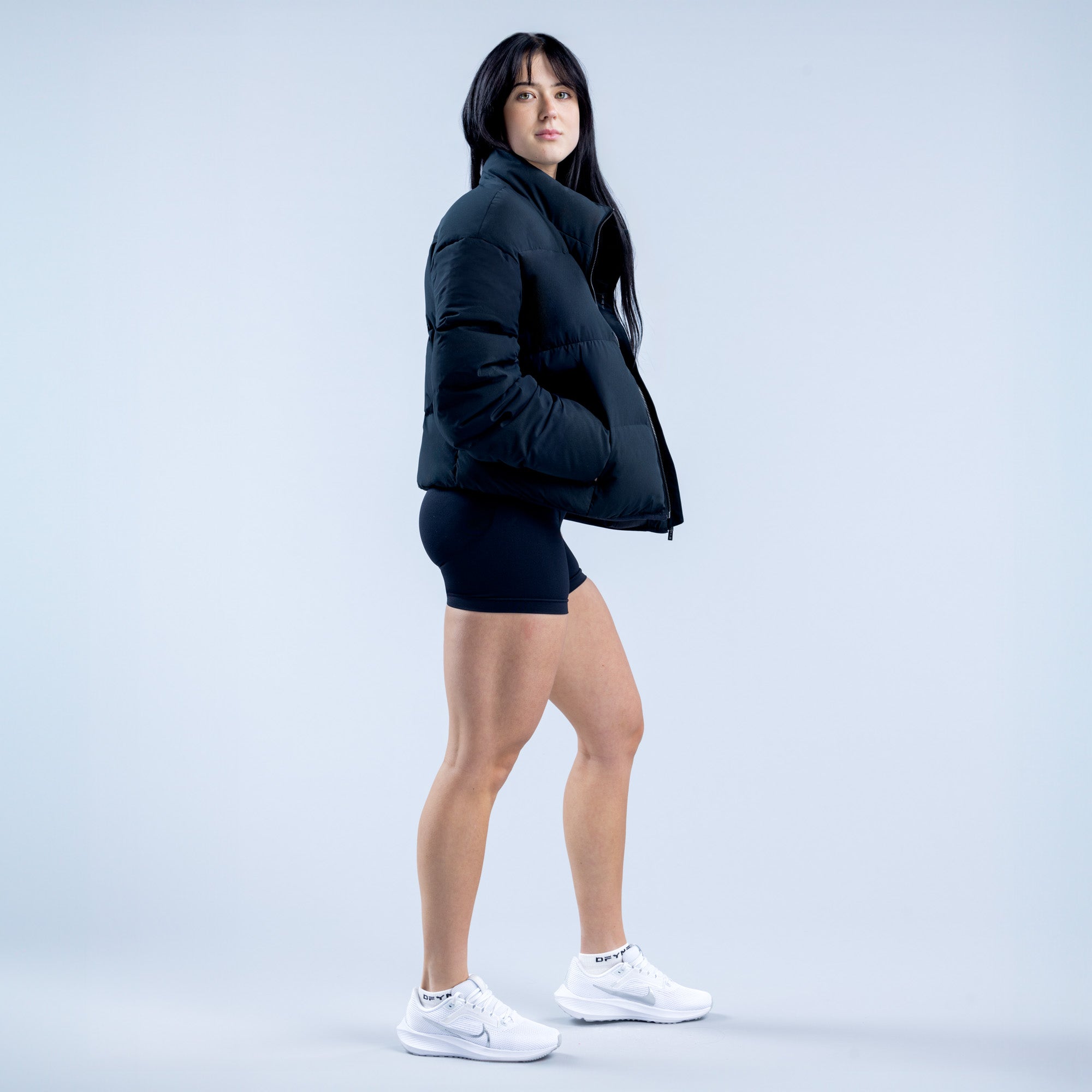 DFYNE Revive Short Down Jakker Dame Sort | WN2106934