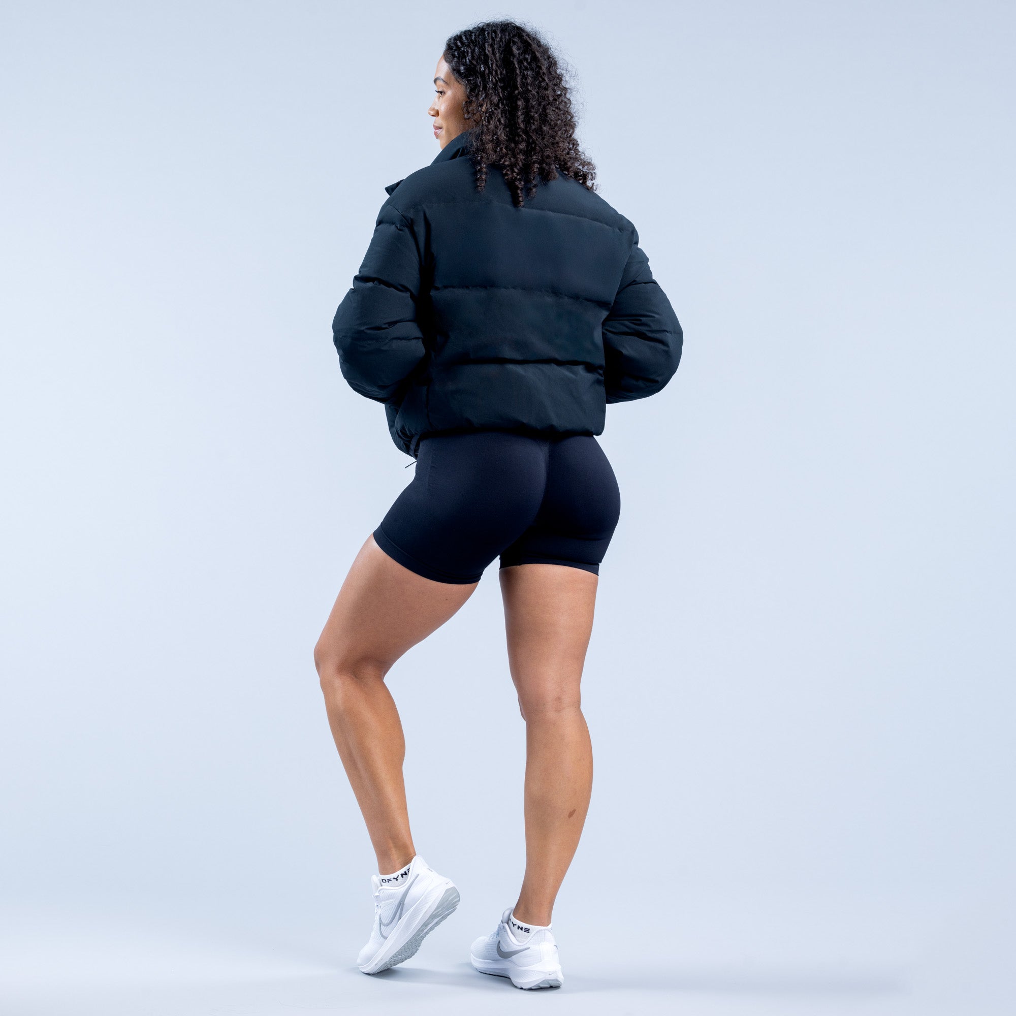 DFYNE Revive Short Down Jakker Dame Sort | WN2106934
